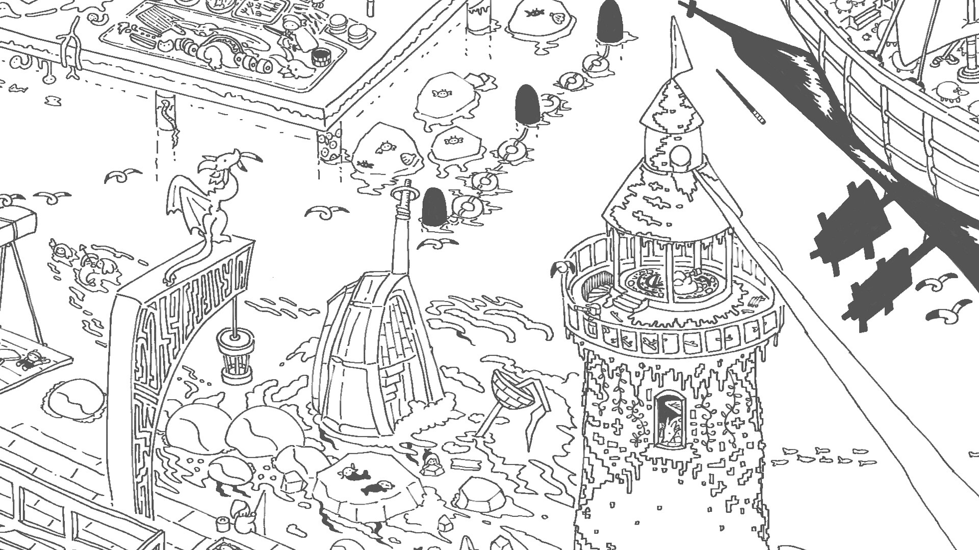 『Twinkle Seek』が開発中。「デカい一枚絵」の中を進むゲーム_001