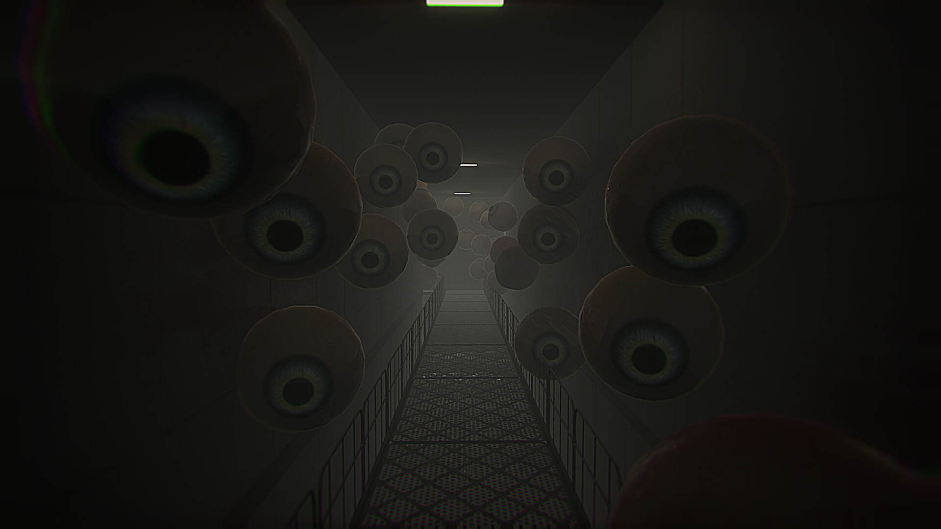 目玉だらけの不気味な美術館から脱出するホラーゲーム『N/A Museum』が面白そう_002