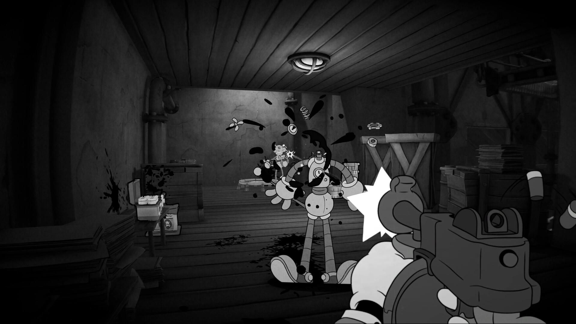 1930年代カートゥーン調モノクロFPS『MOUSE：やとわれの探偵』の発売トレイラーが公開。まもなく4月17日0時に発売予定_002