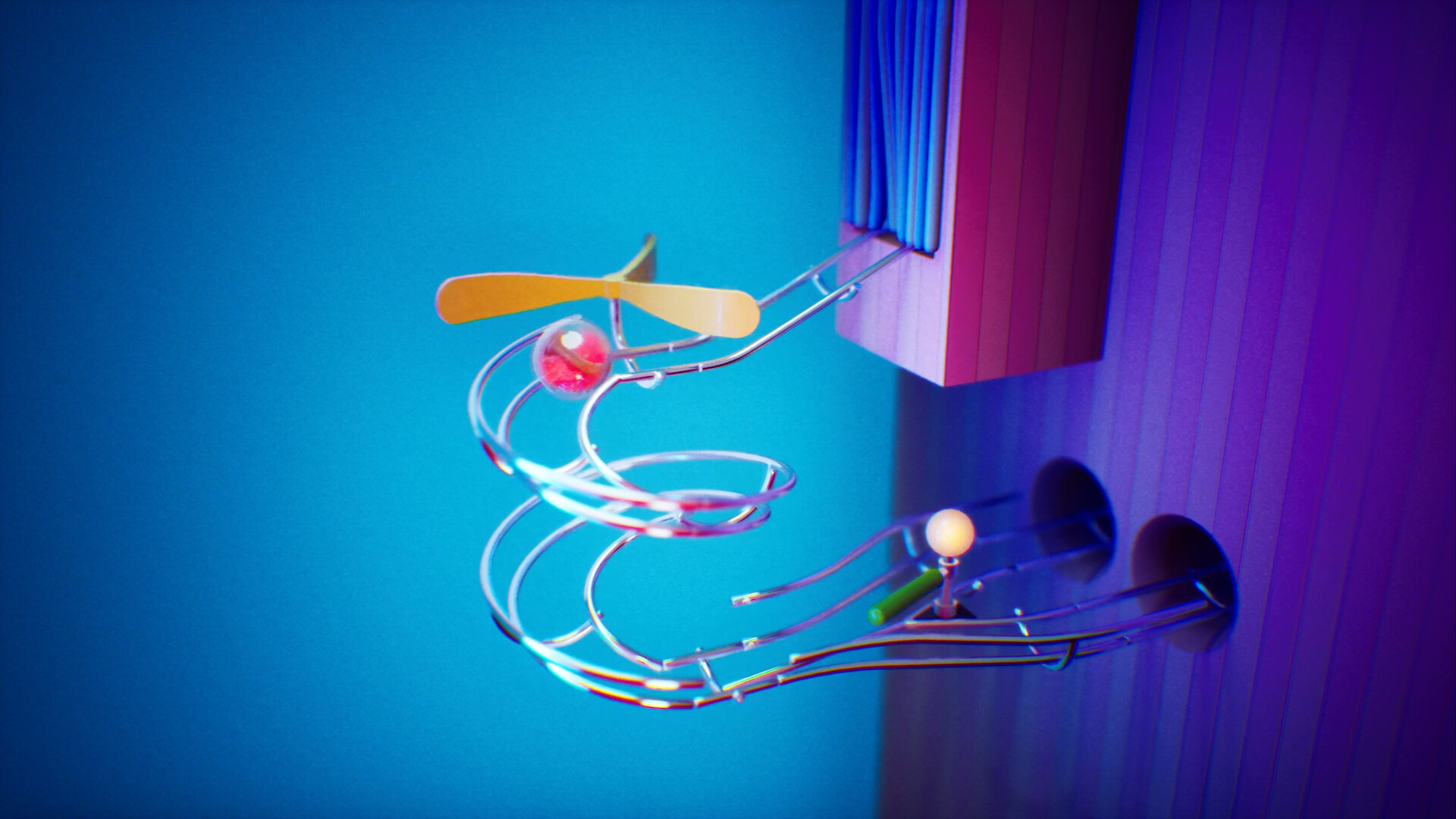 『Marblearium』Steamプレイテスト実施中。ビー玉主人公のリラックス系3Dアドベンチャー_003