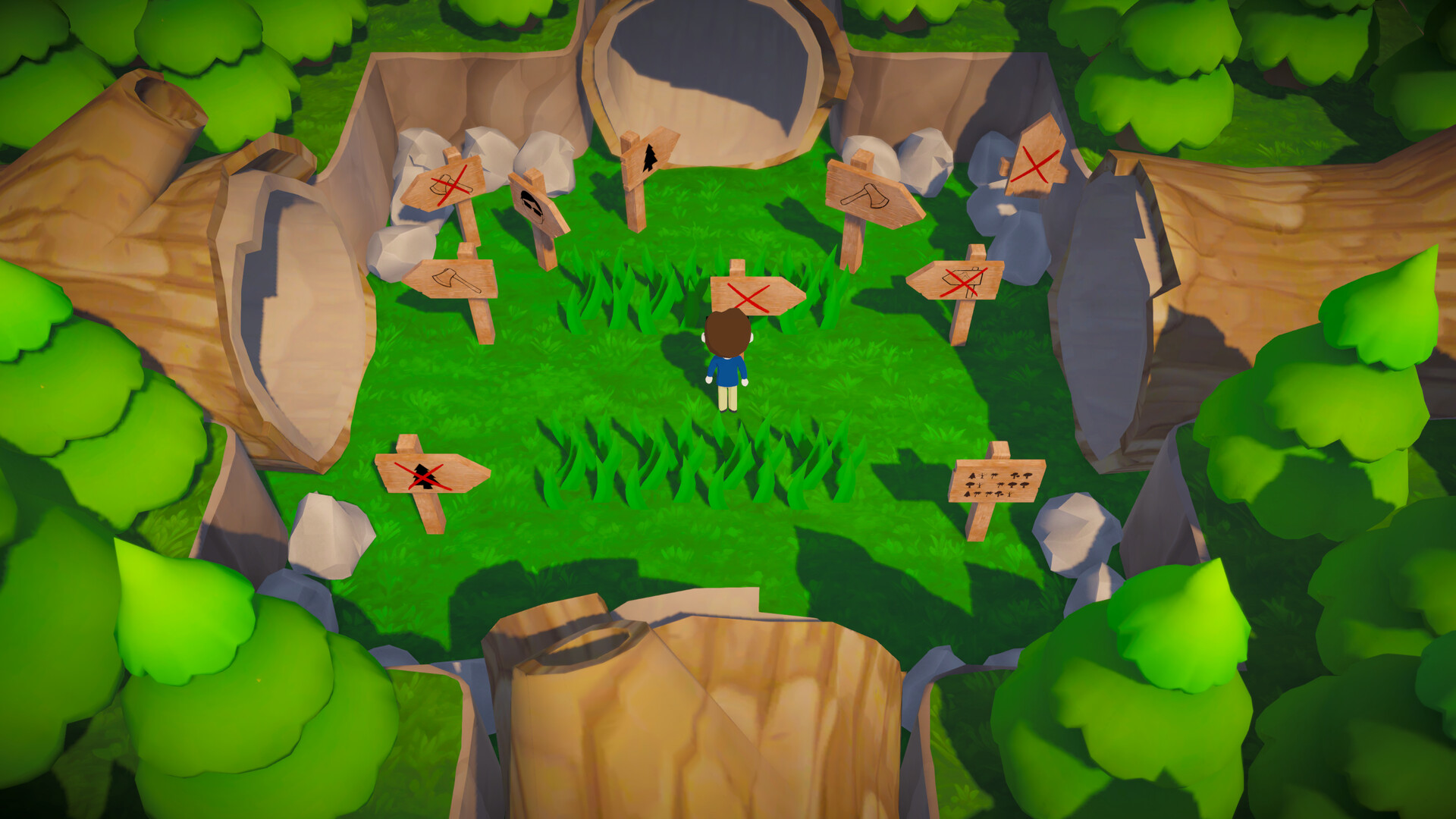 『Trees Hate You』Steamで2026年中のリリースを予定。森の木が初見殺しを仕掛けてくるゲーム_001