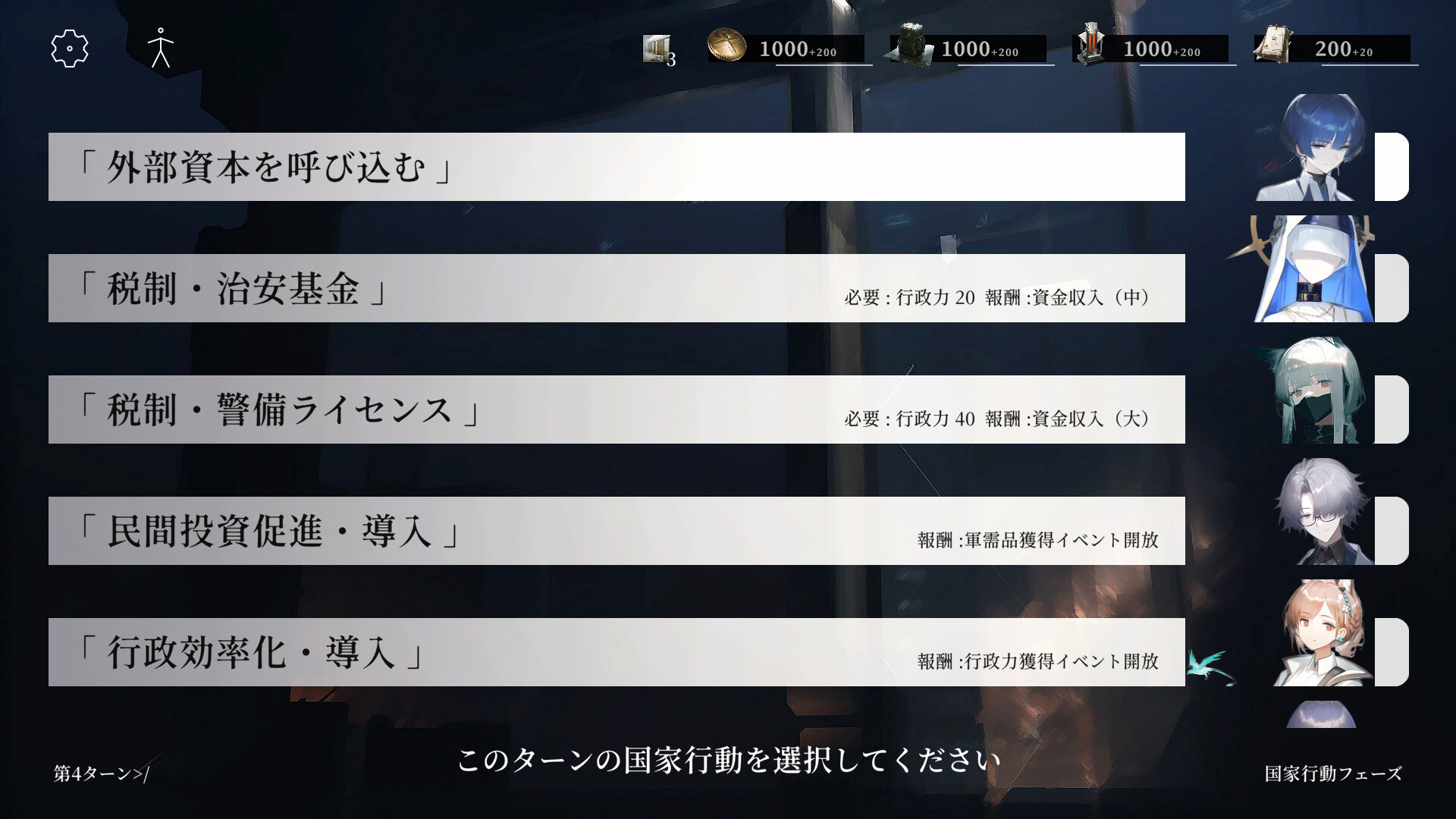 新興国家の領主となり国の行く末を決めるマルチエンド戦略RPG『天平線』のSteamストアページが公開_003