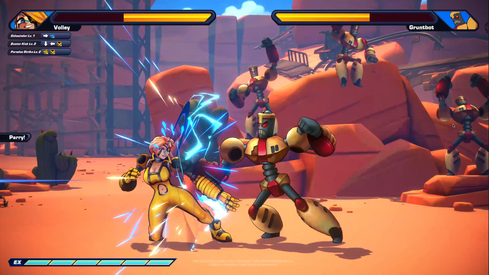 『Shot One Fighters』技構成を「自分で組む」ローグライク格ゲーのSteamストアページが公開_001