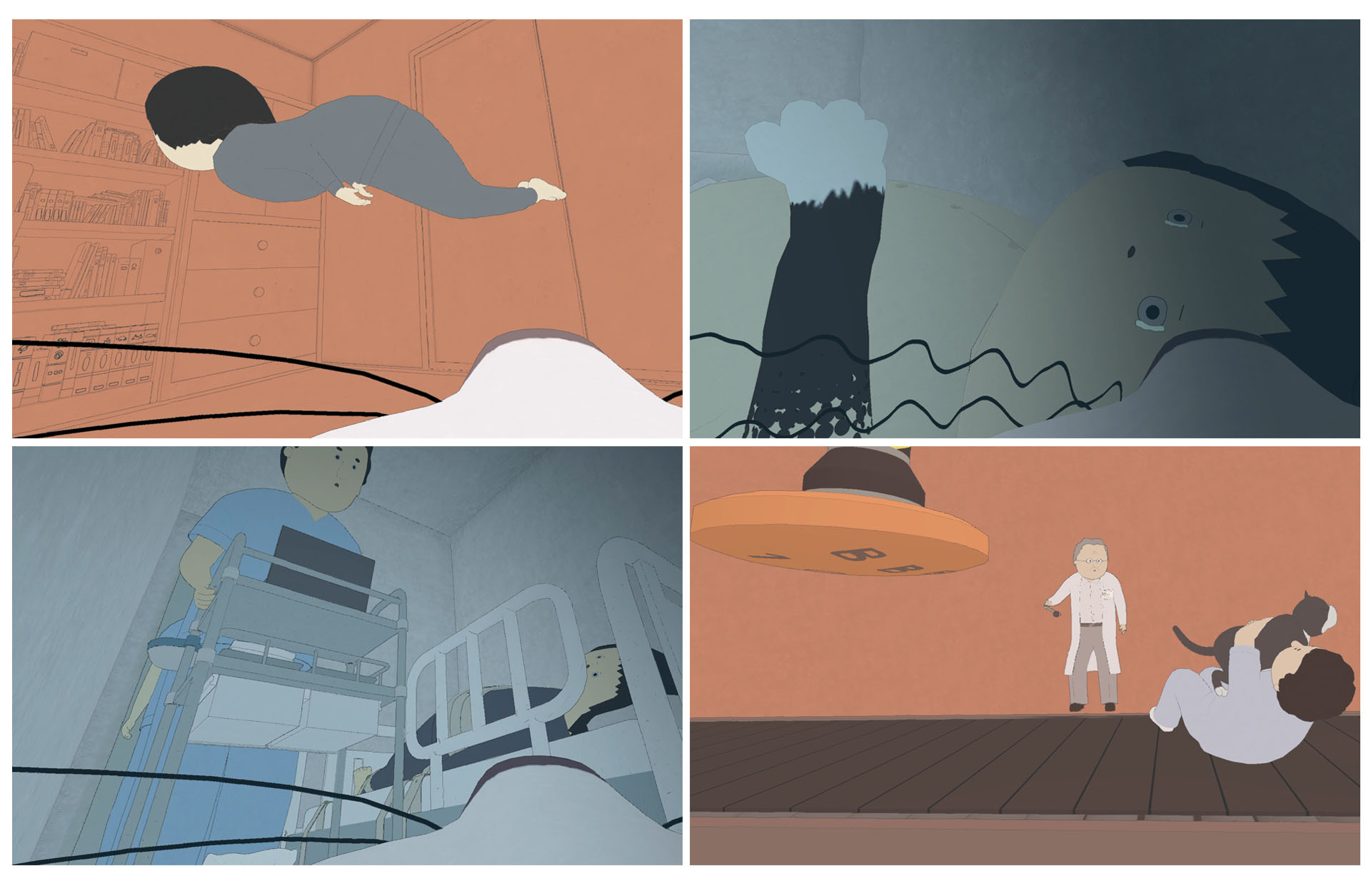 “猫”として少年の入院生活を見守るVRアニメ『猫が見えたら』Steamで配信開始。20％オフセールも開催中_001