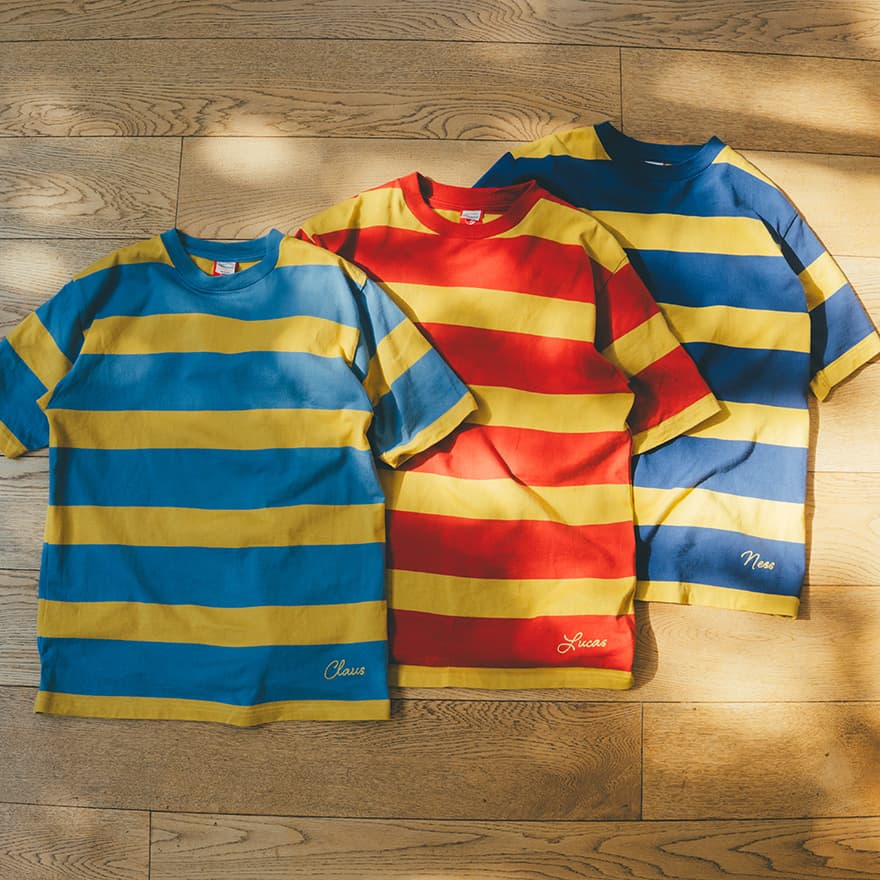 『MOTHER』ネスやリュカが着ている「ボーダーTシャツ」が登場_001