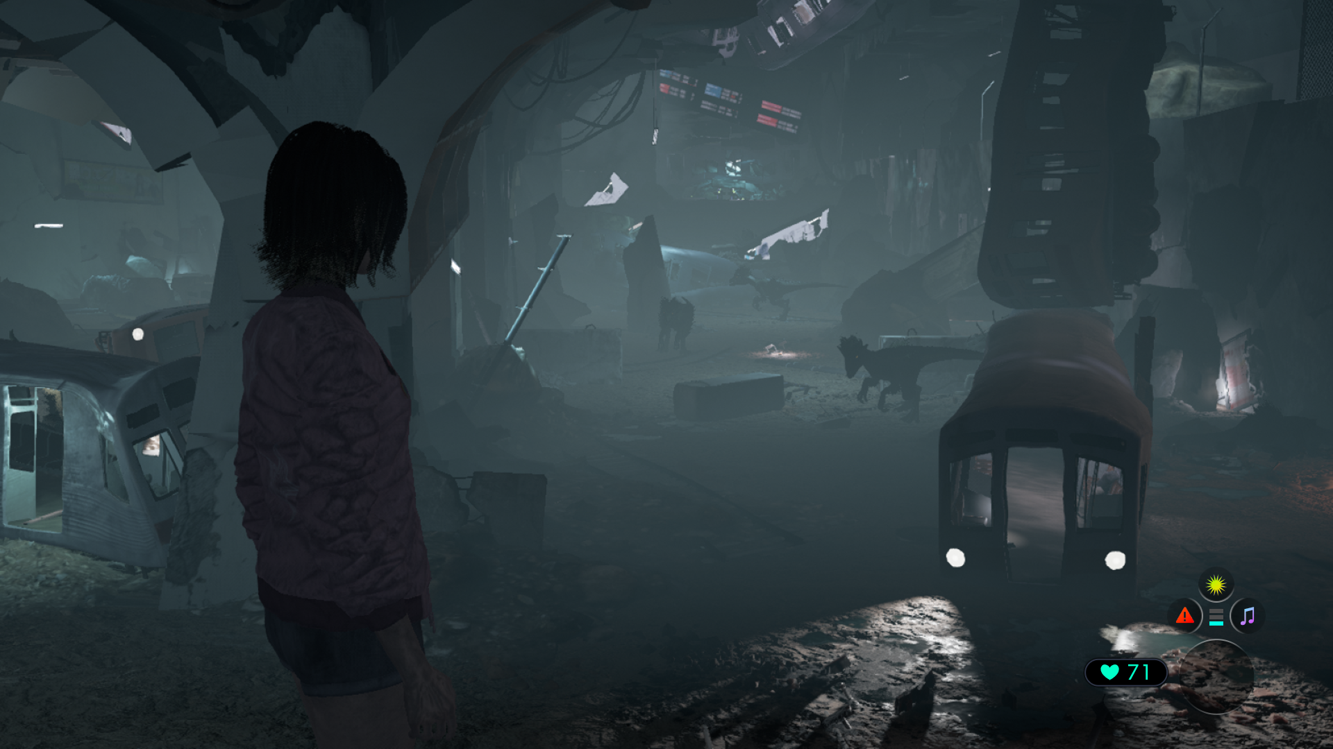 “恐竜の子孫から逃げ回る”ステルスアクションゲーム『TOKYO SCRAMBLE』難易度調整アップデートが配信_001