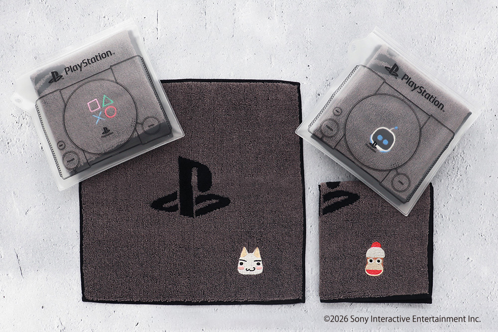 PlayStation Official Licenseシリーズの新商品が4月10日より発売。ハンカチなどの雑貨グッズが登場_001