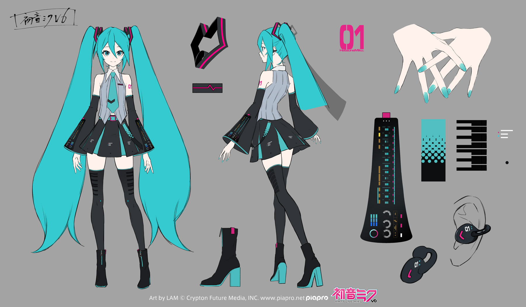 『初音ミク V6』が本日リリース。新ビジュアルはイラストレーター・LAM氏が担当_003