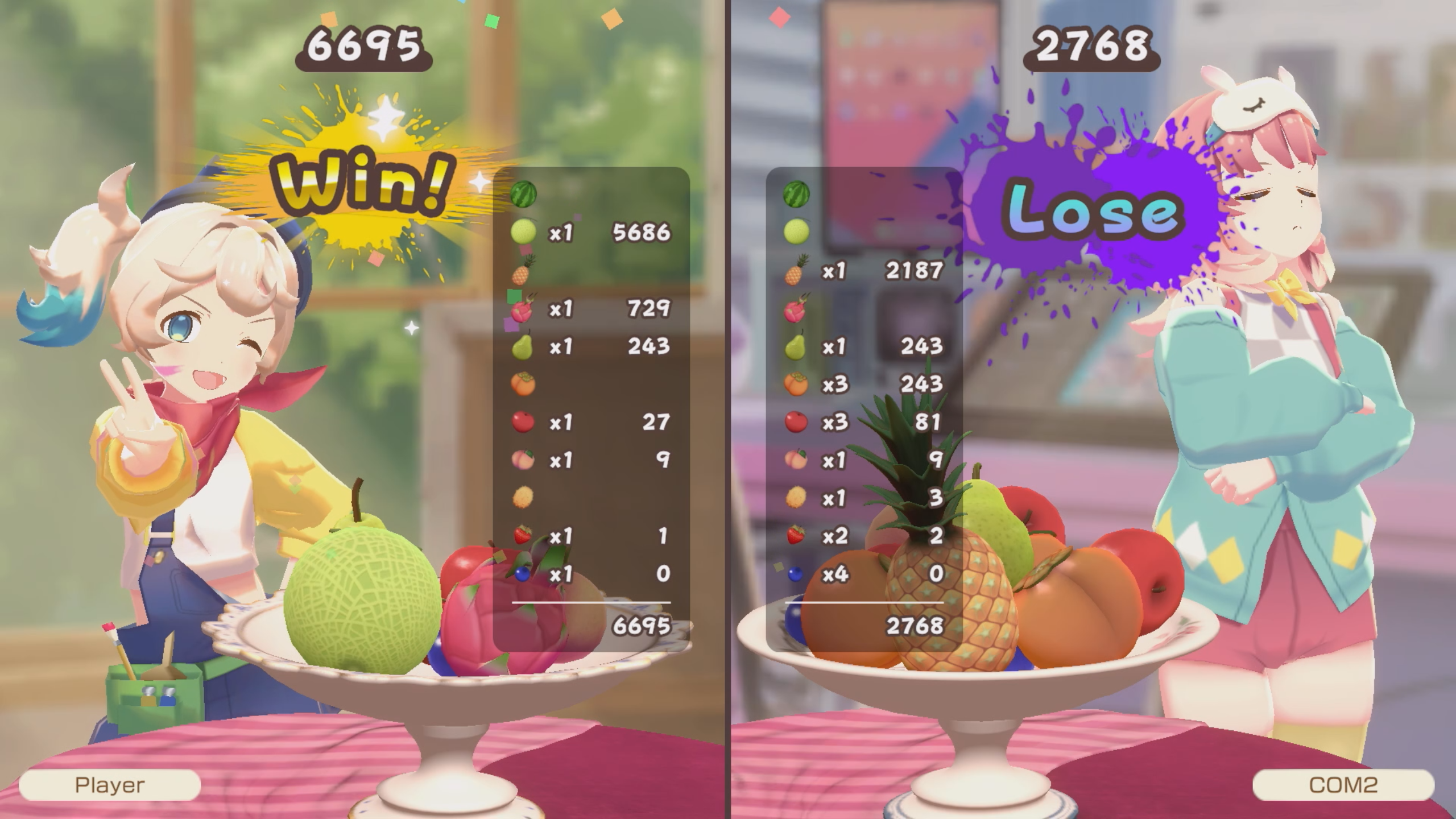 フルーツを積み上げるパズルゲーム『フルーツマウンテン パーティ』が発売開始_006