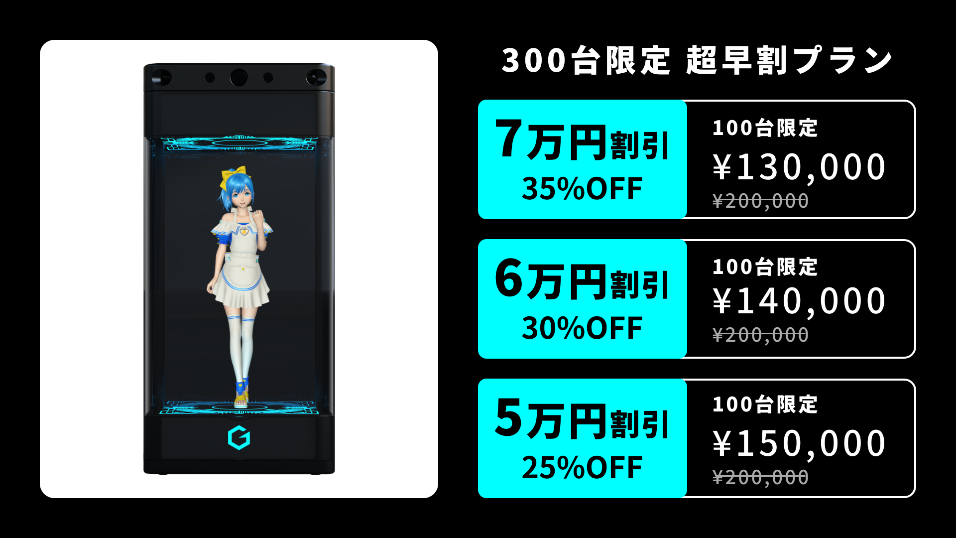 “好きなキャラクター”と暮らせる召喚ディスプレイ「Gatebox3」がMakuakeで先行販売中_020