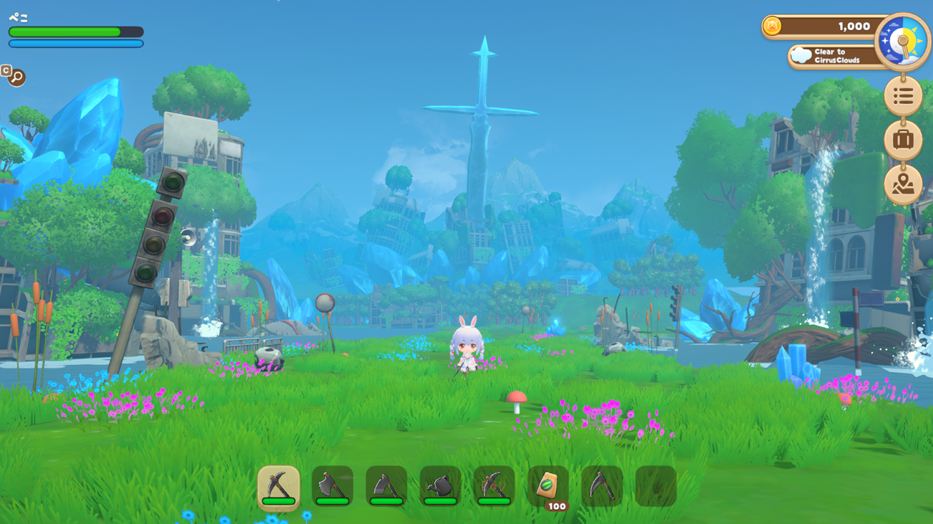 『ぷちホロの村 - 剣とお店と田舎暮らし』4月24日にSteamにて発売。DLC「3期生ライブ衣装セット」も同日発売_004