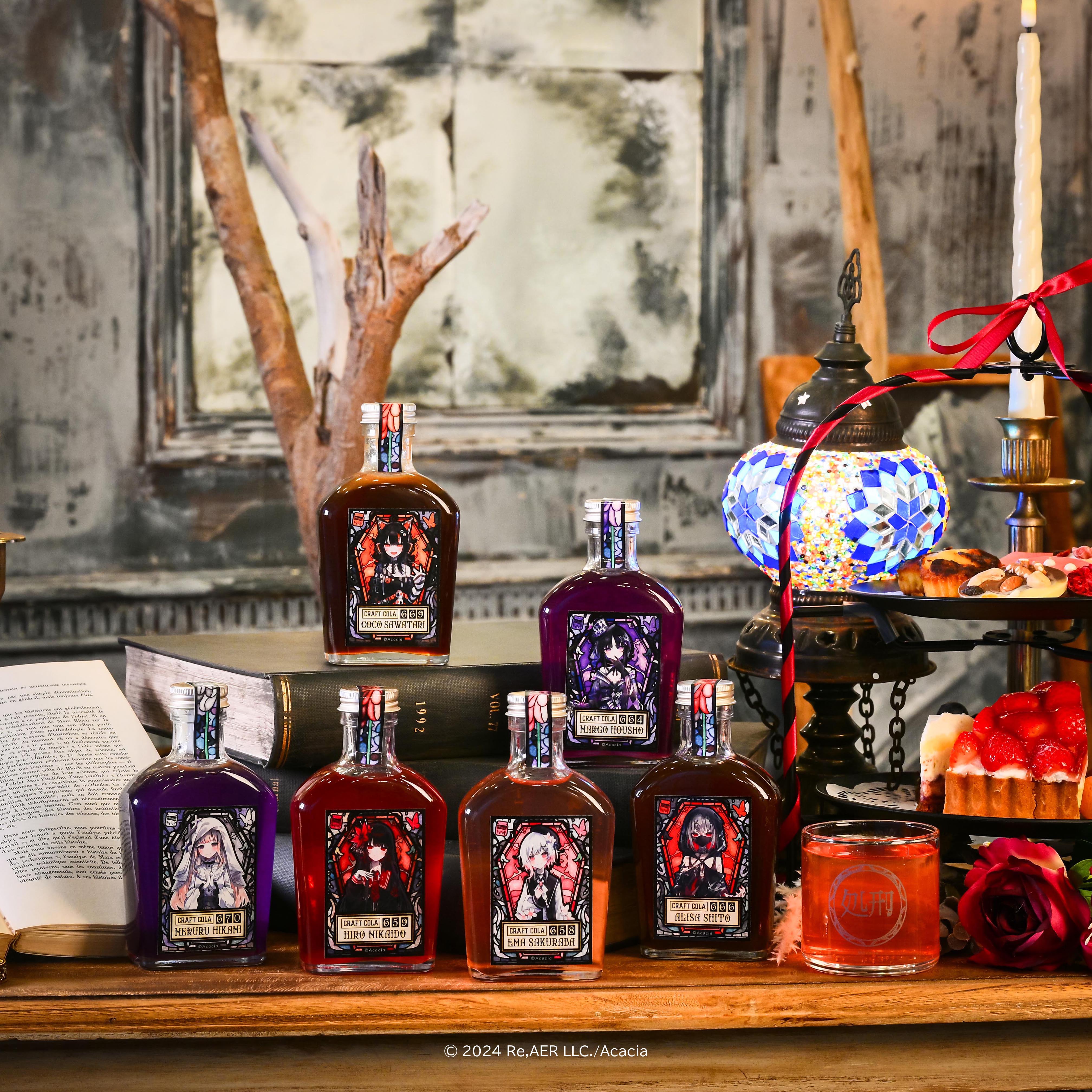 『魔法少女ノ魔女裁判』モチーフのクラフトコーラが予約開始。「処刑ボタン」グラスも同時に発売
_012