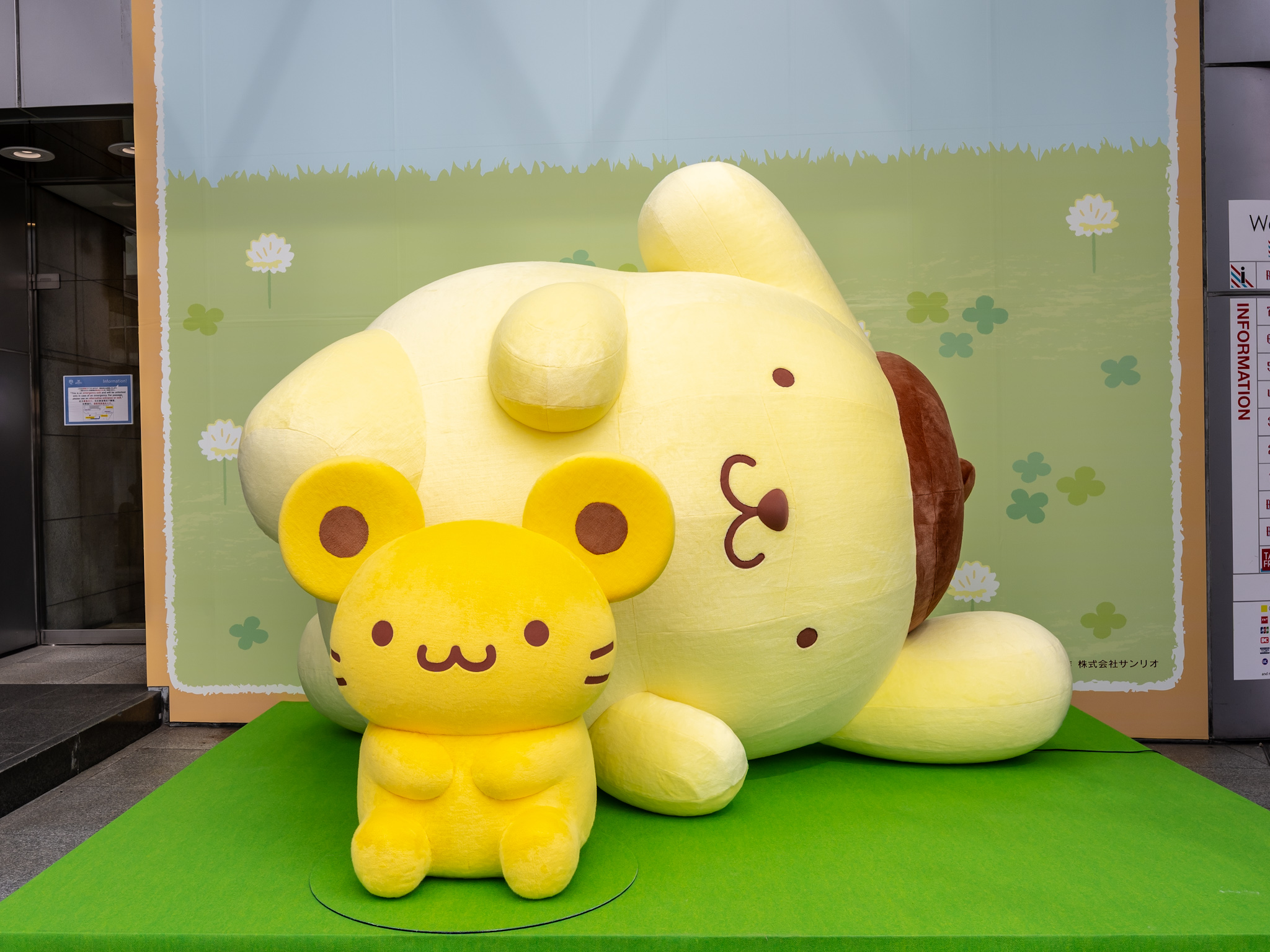 「巨大ポムポムプリン」が渋谷3か所に登場。デビュー30周年記念イベント「ポムポムプリン 渋谷でしらんぷりん♪」開催中_002