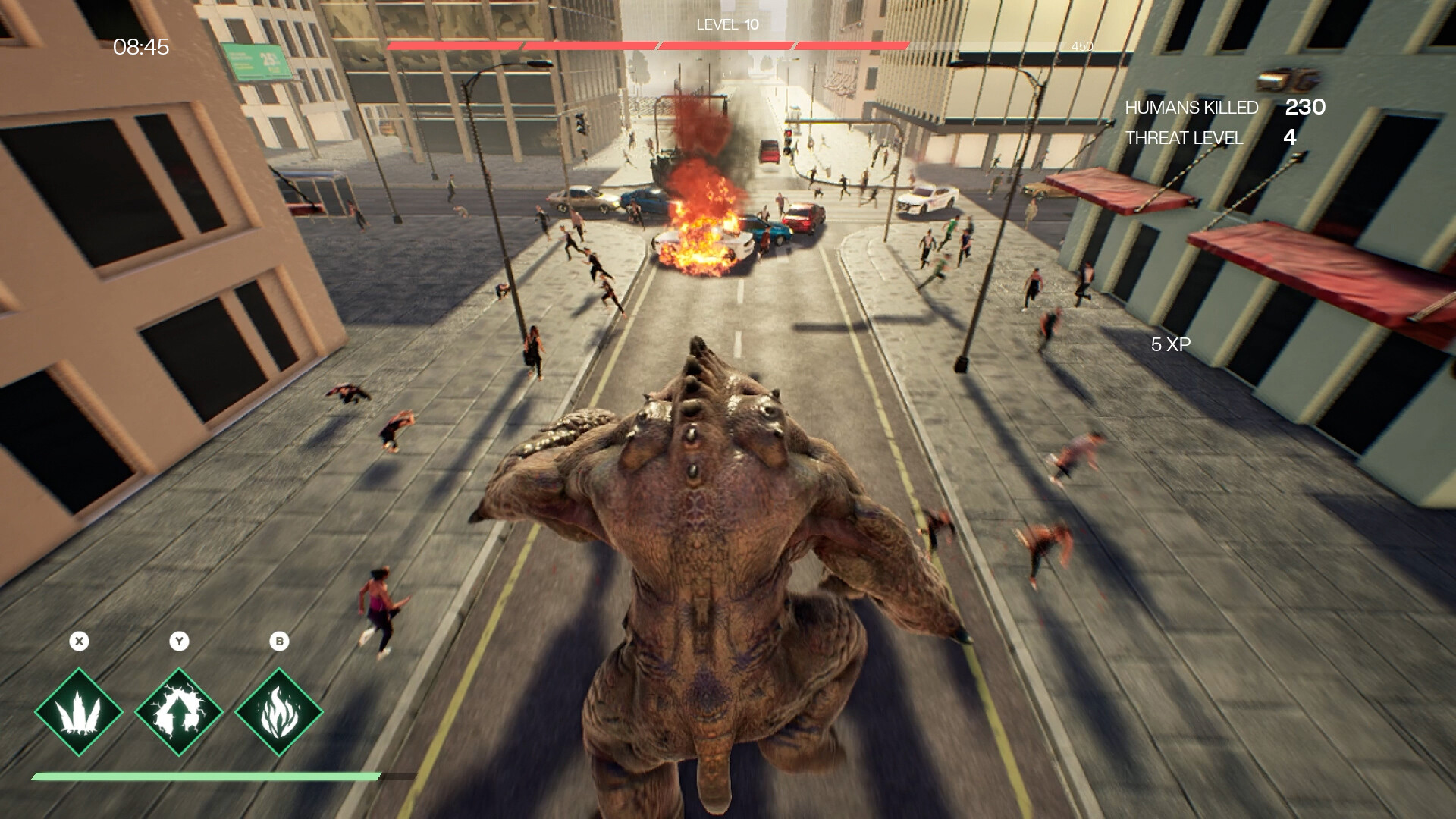 巨大モンスターになってやりたい放題できるアクションゲーム『YOU ARE THE MONSTER』が6月19日に早期アクセス開始_001