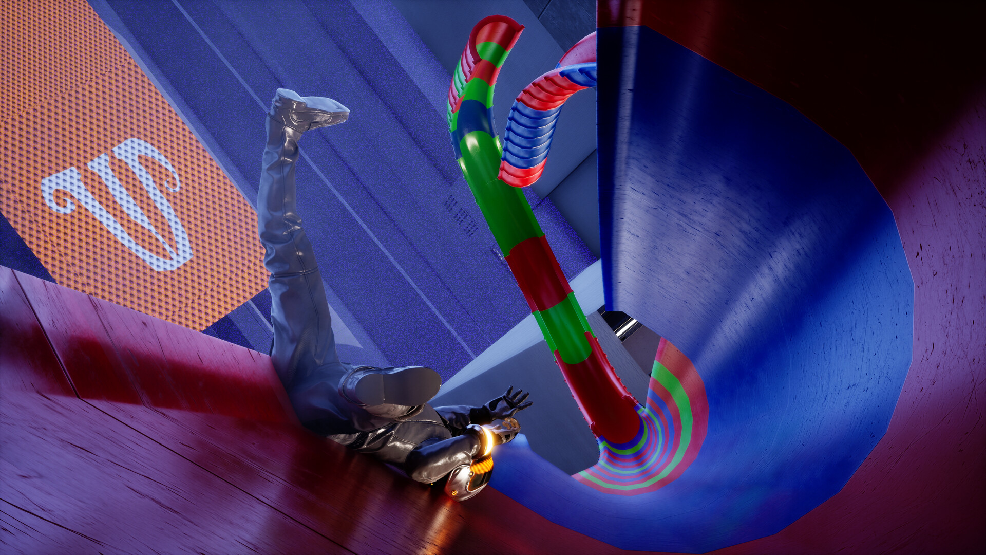 『Wilgold's Playground』体験版が配信中。物理法則に振り回され最速を目指す絵面がシュールすぎる_002