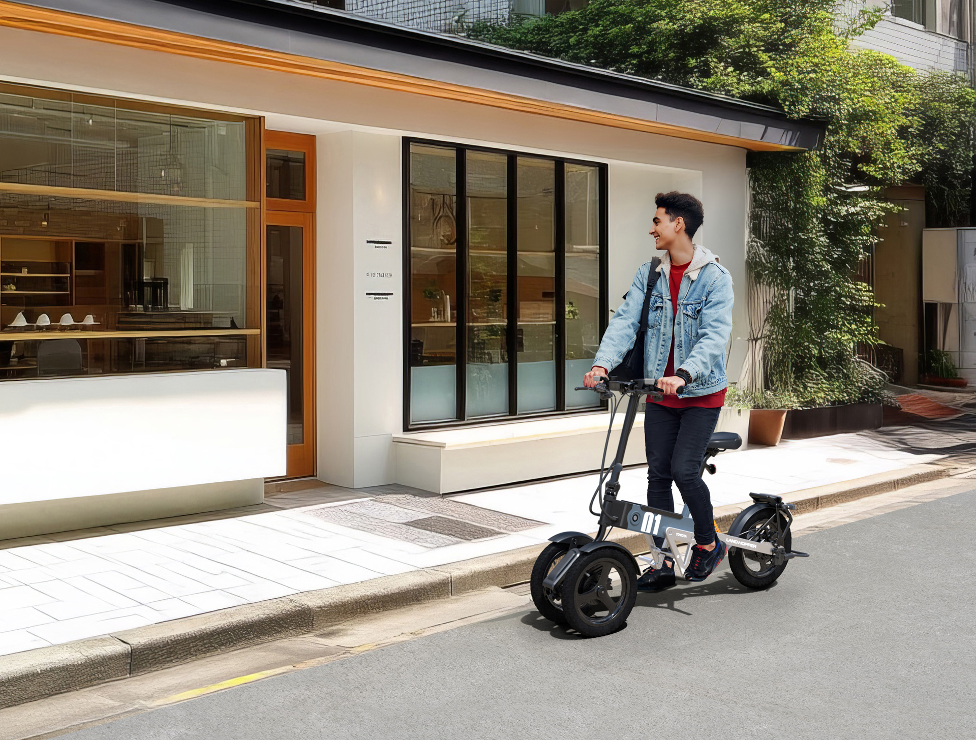トヨタ初の電動バイク「LAND HOPPER」が2027年春以降に発売。折り畳み可能でオフロード走行も可能_004