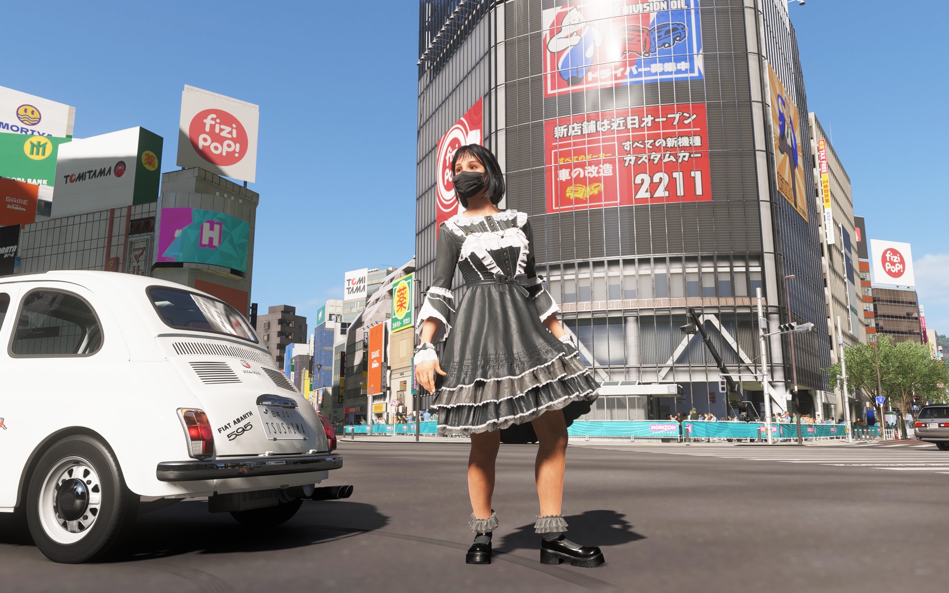 『Forza Horizon 6』で「ギャル」が作れると話題に。海外ユーザーから「かわいい」とコメント続出_002