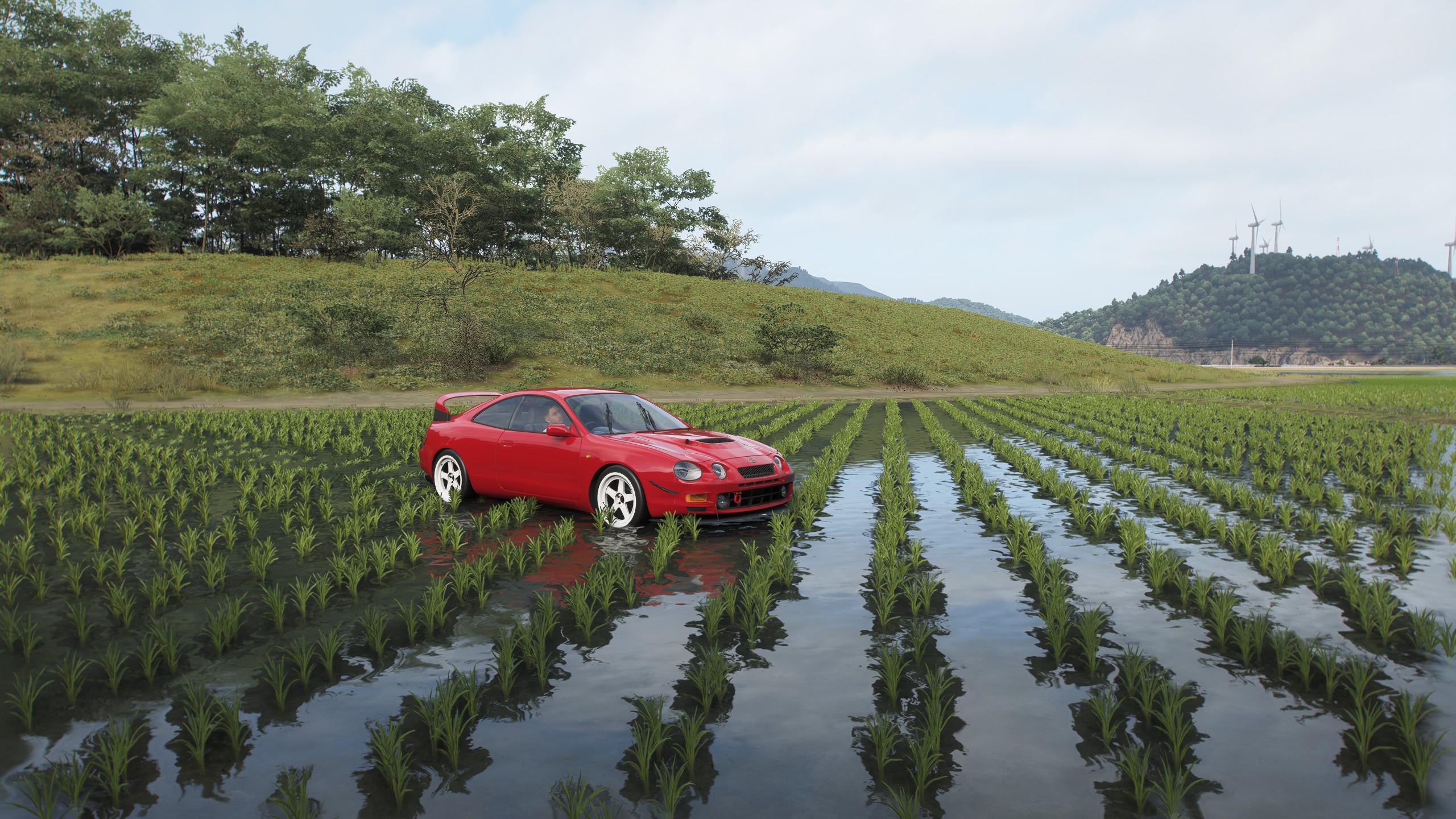 『Forza Horizon 6』車が“田んぼ”に侵入する光景が海外ユーザーから心配される_001