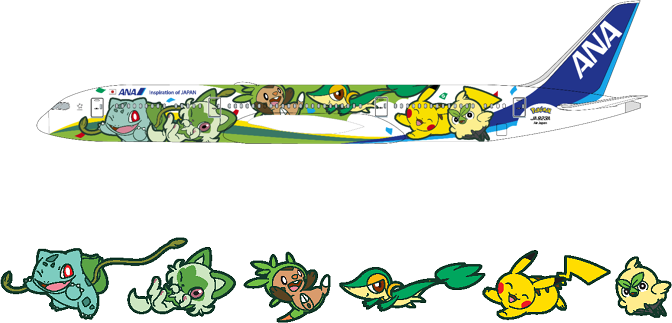 「ポケモンジェット 赤」「ポケモンジェット 緑」のデザイン解禁、順次就航へ_003