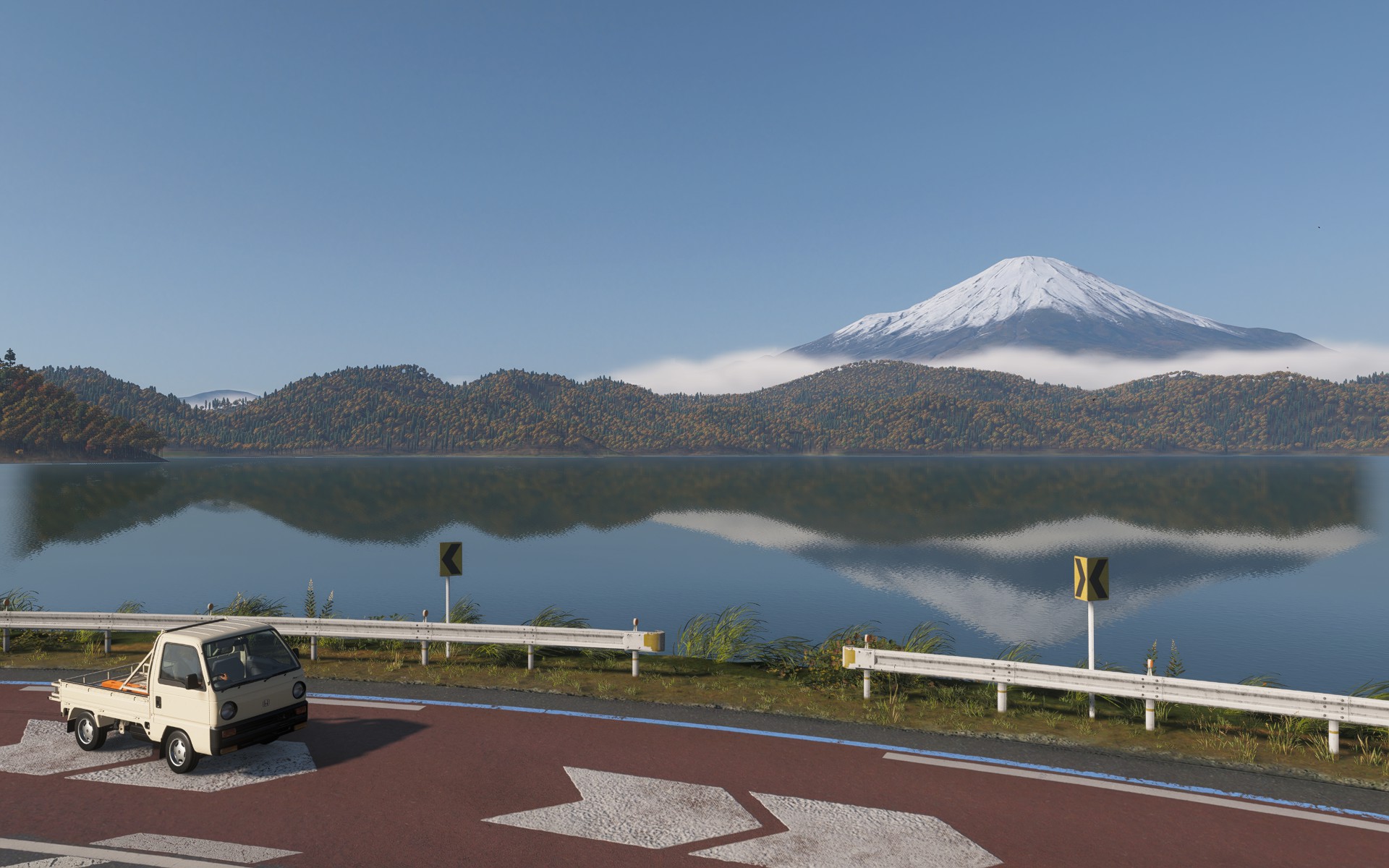 『Forza Horizon 6』に紅葉もゆる“秋”が到来。色鮮やかな山々に田園風景や河川の絶景を望める_007