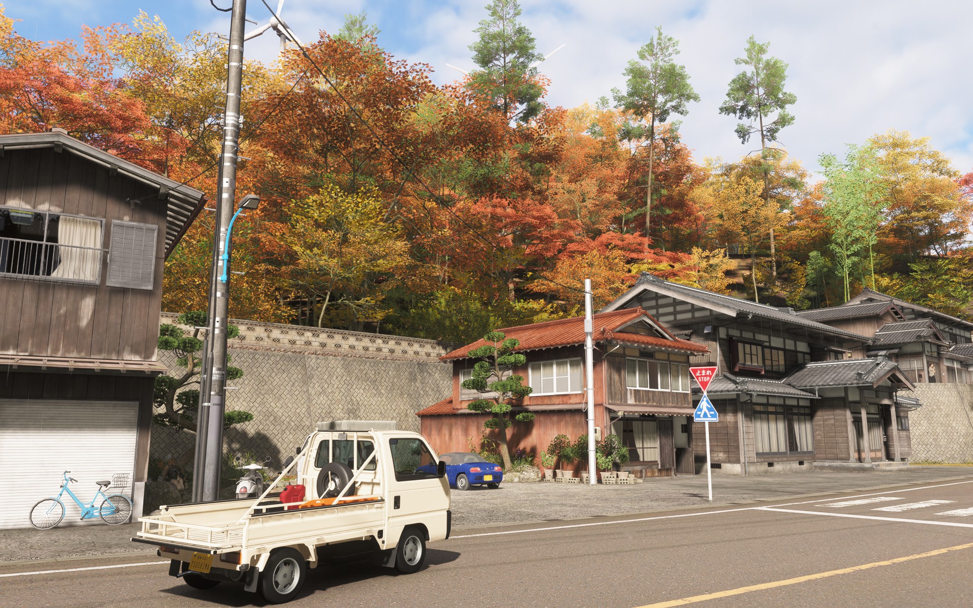 『Forza Horizon 6』に紅葉もゆる“秋”が到来。色鮮やかな山々に田園風景や河川の絶景を望める_003