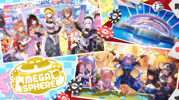 『ホロライブドリームス』の事前登録数が全世界で100万人を突破。ゲーム&カジノをテーマとした新エリア「メガスフィア」の情報も解禁_003