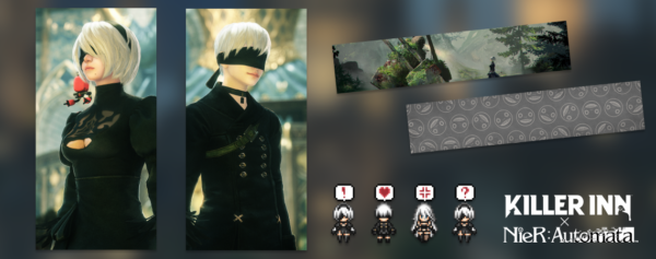 『KILLER INN』と『ニーア オートマタ』のコラボが開始、2Bや9Sの有料スキンなど提供_001