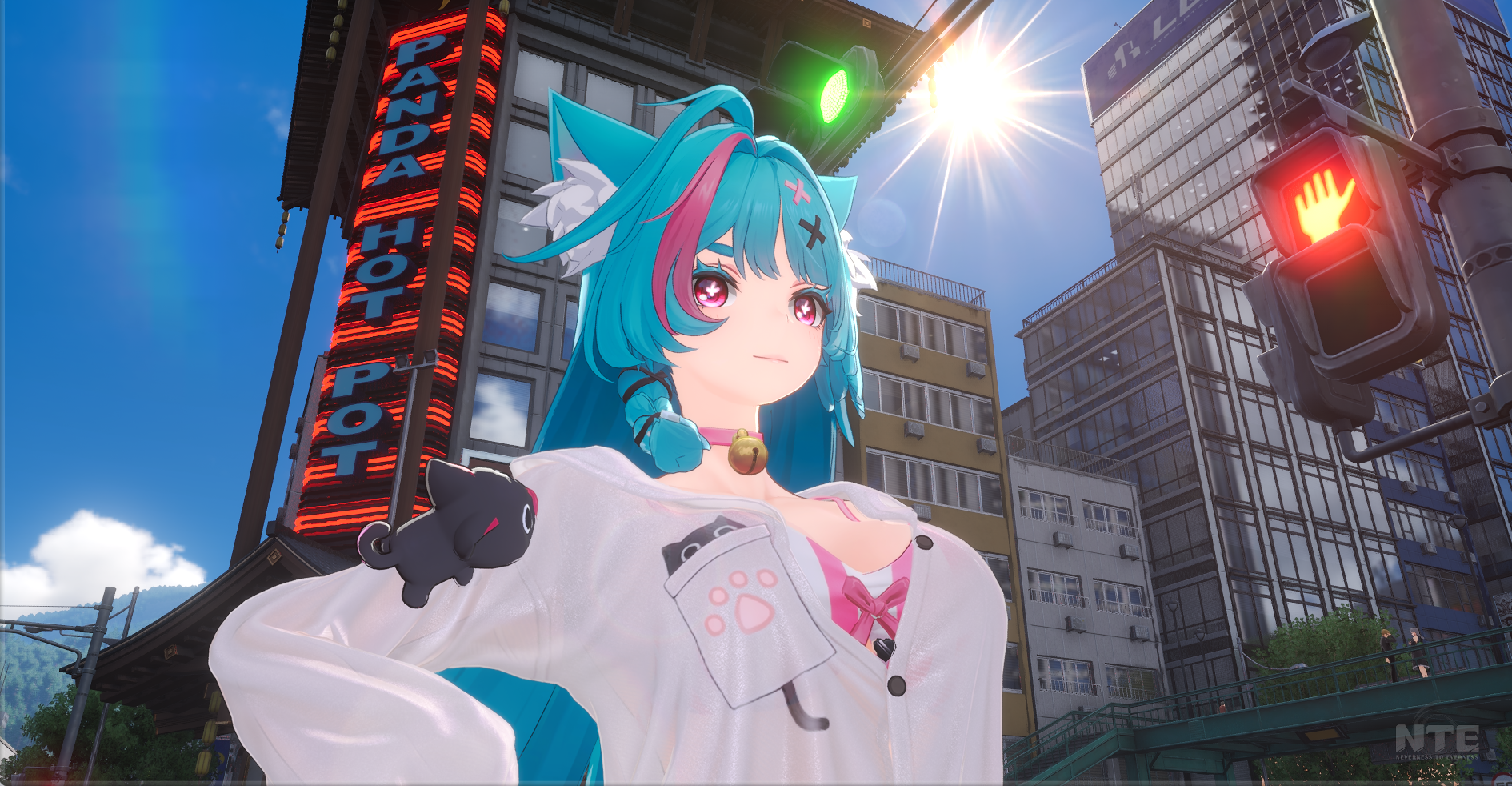 『NTE』のヒロイン「ミント」ちゃんが人気。海外のSNSがスクショだらけに。映画ドライブお家デートなどキャラとの交流要素が話題に_002