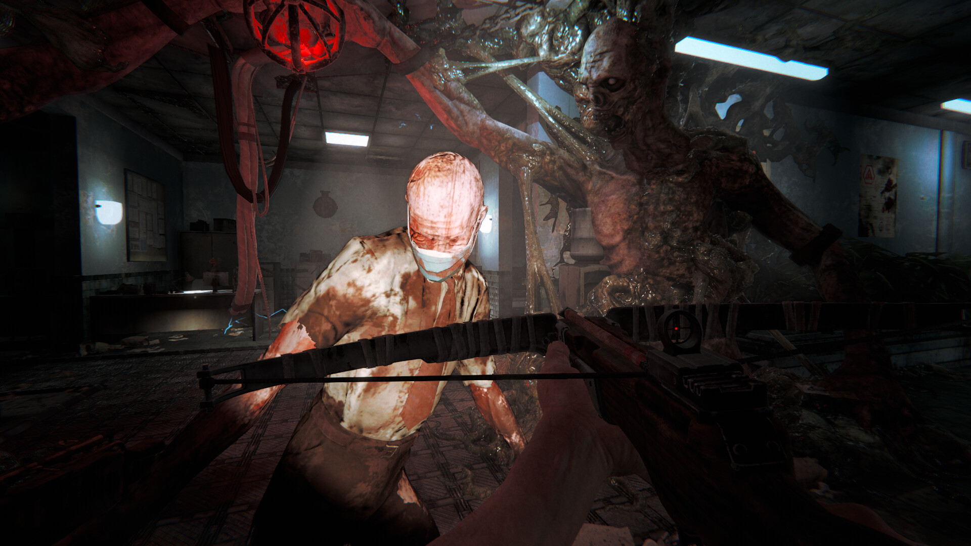 巨大すぎる“手”や“多足”の肉塊…不気味なクリーチャーと対峙するホラーゲーム『Project: Mist』早期アクセス開始。_004