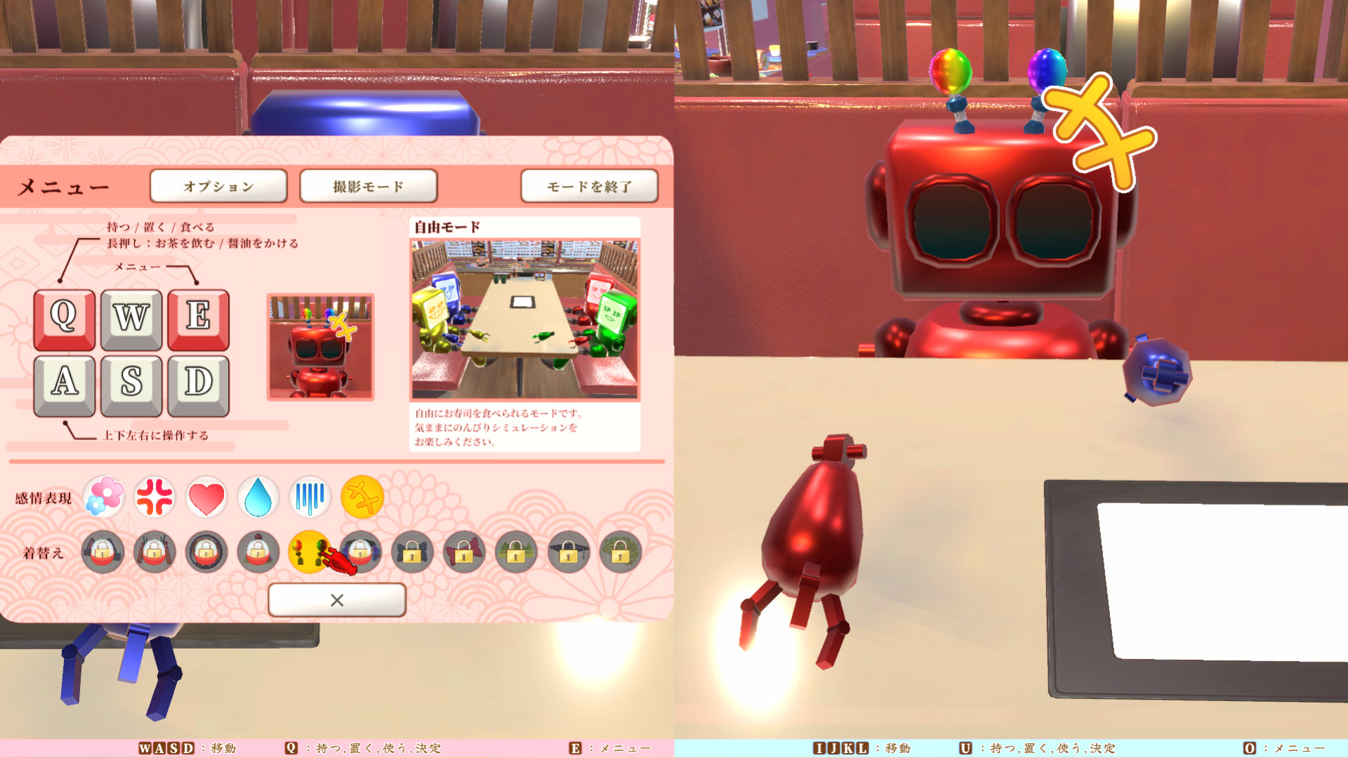 『ただお寿司食べよう！』のSteamストアページが公開。最大4人で楽しめる、回転寿司体験シミュレーター_006