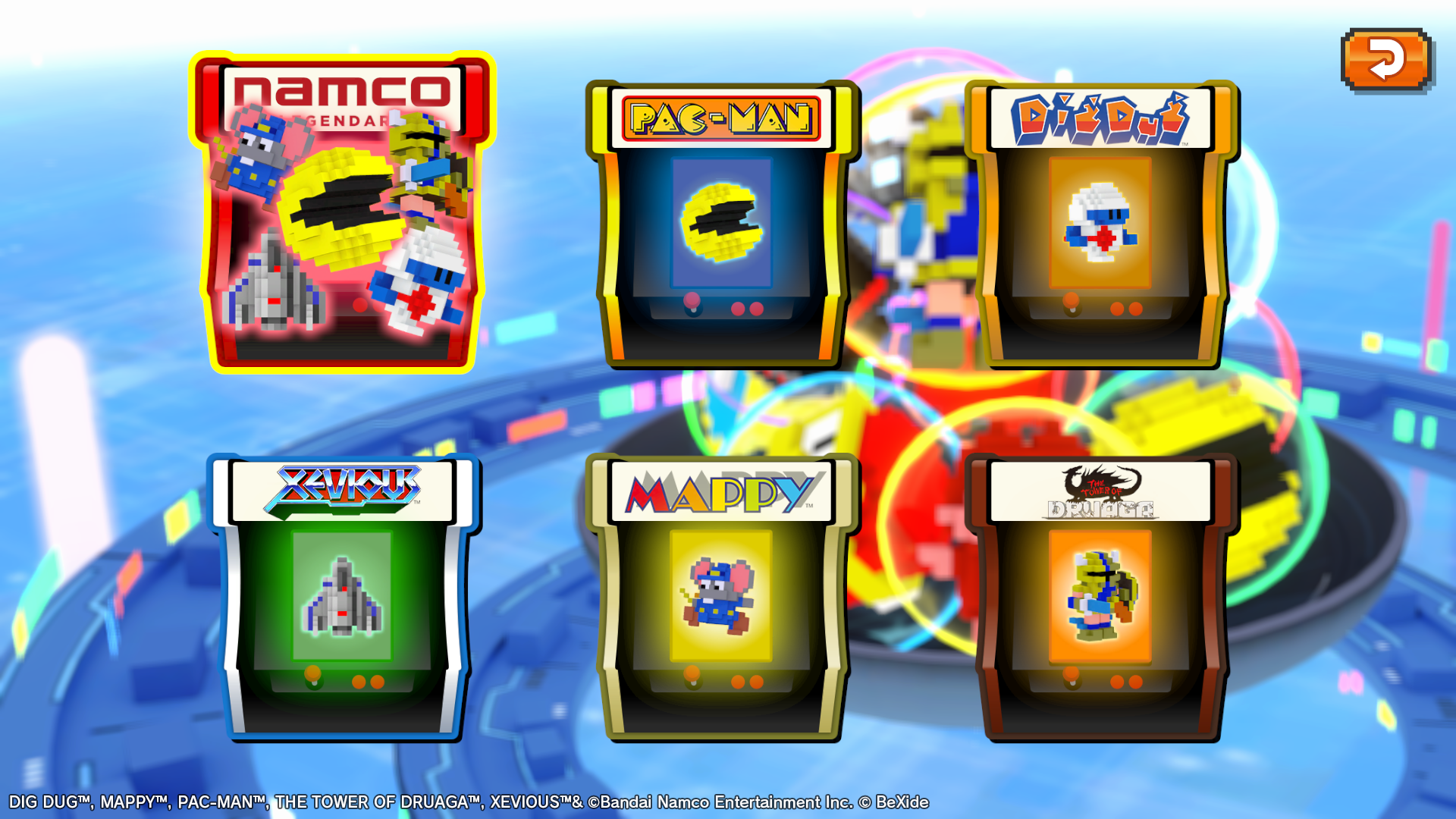 ボクセルベースの3Dパズルゲーム『NAMCO LEGENDARY Mountains』が2026年夏にリリース決定_003