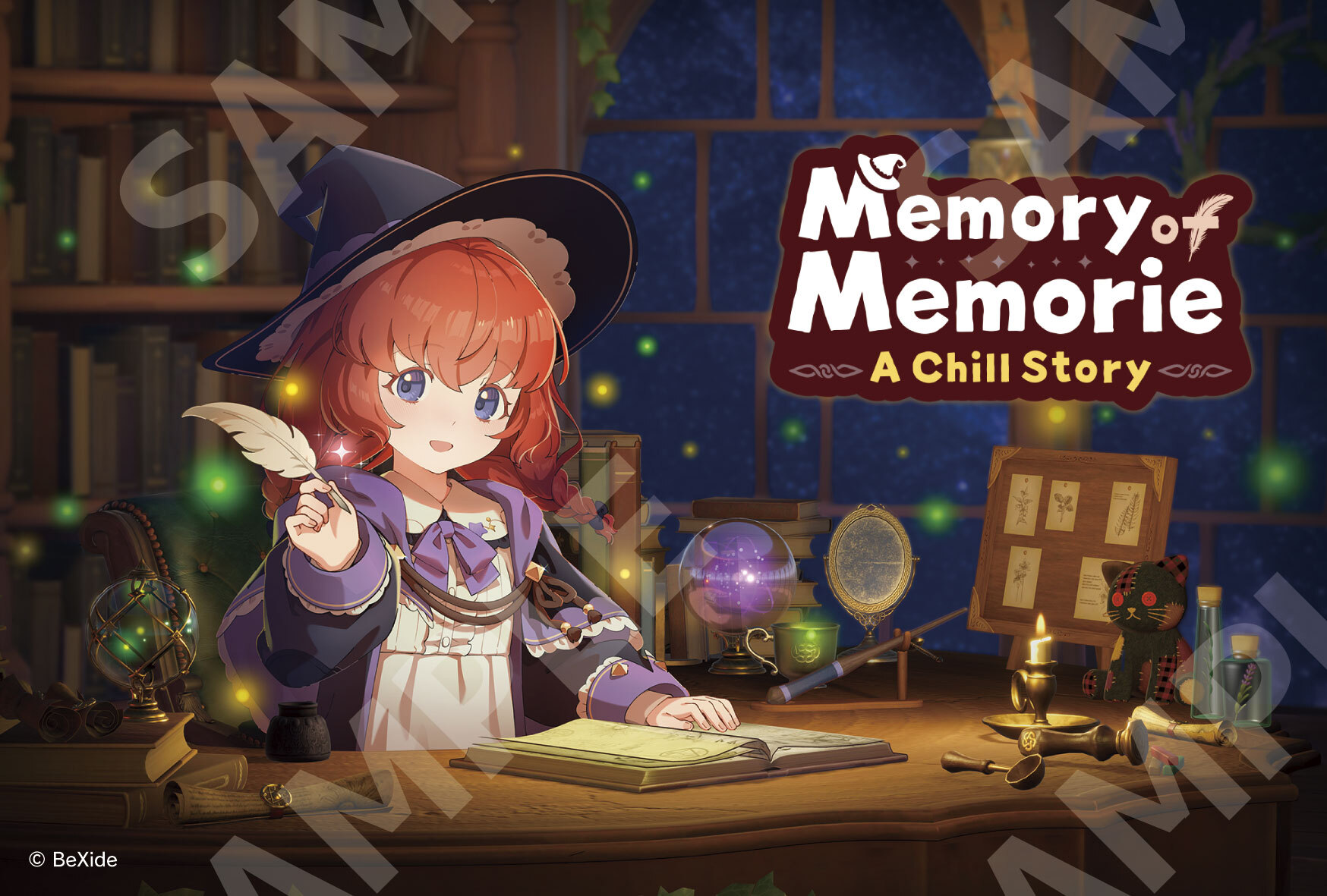 魔法使い見習いの少女と作業するゲーム『Memory of Memorie : A Chill Story』体験版がSteamにて_023