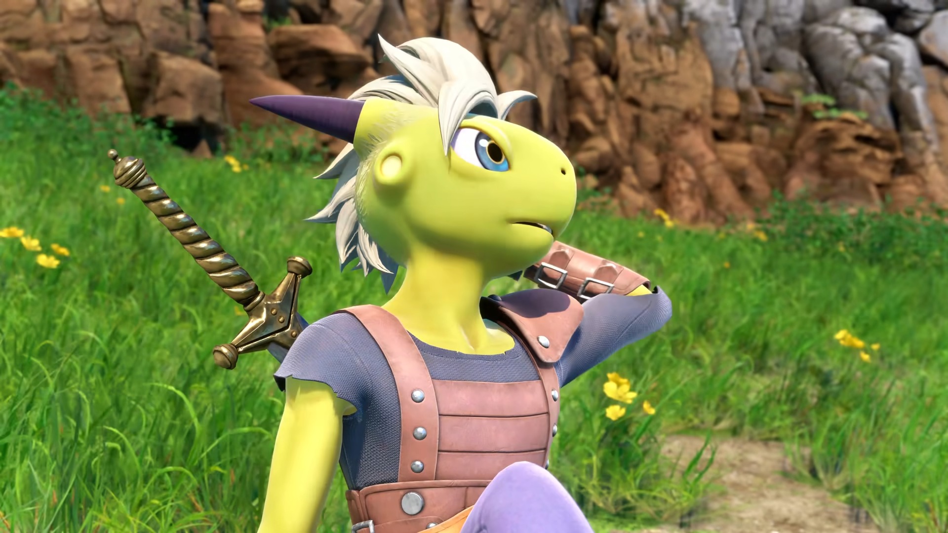 『ドラクエ12』主人公のビジュアルに注目集まる。SNSでは「けだるげ」「めっちゃ眠そう」とコメント相次ぐ_002