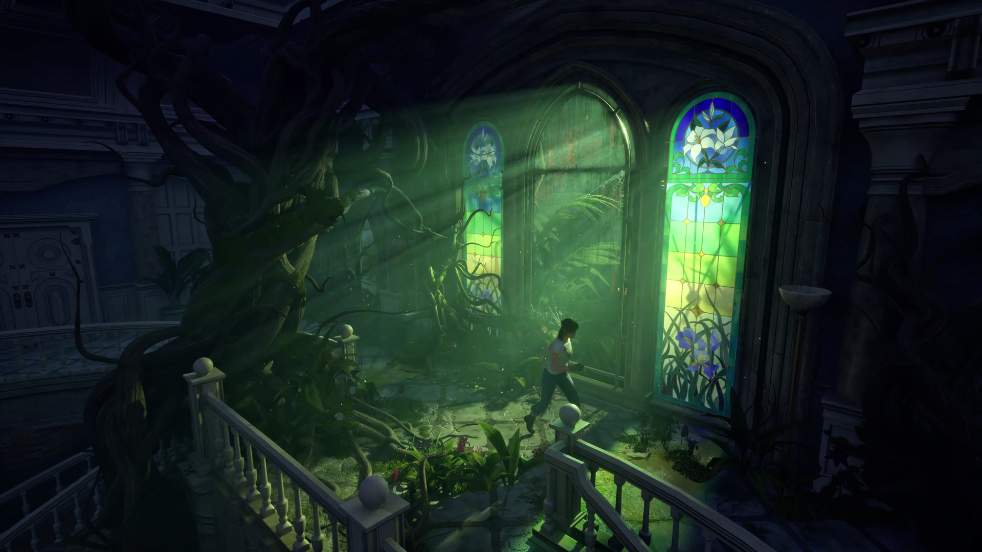 植物サバイバルホラー『The Florist』のトレイラーが公開。疫病が蔓延した町から、武器やパズルを駆使して生還を目指す_002