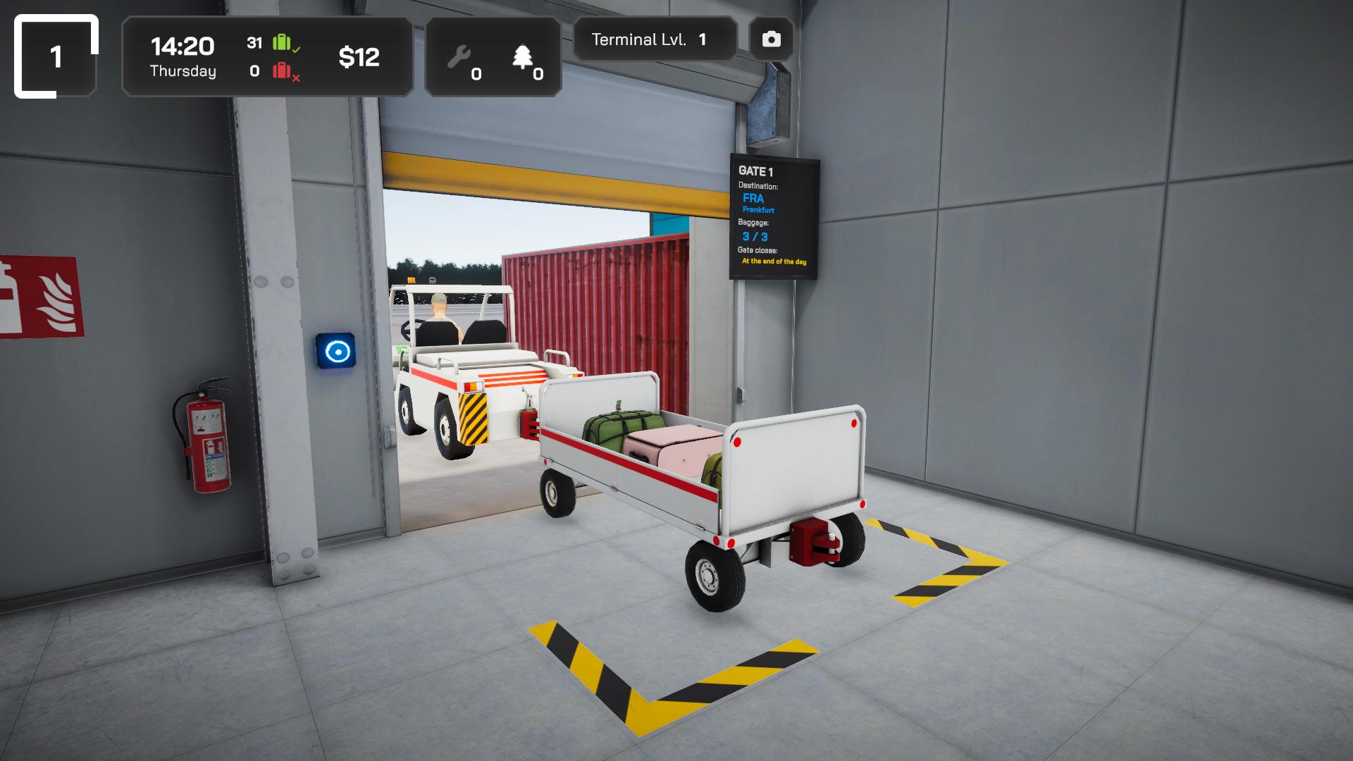 『空港バゲージシミュレーター』が5月28日にSteamにてリリース。DLC「空港コードクイズ」も同日にリリース_012