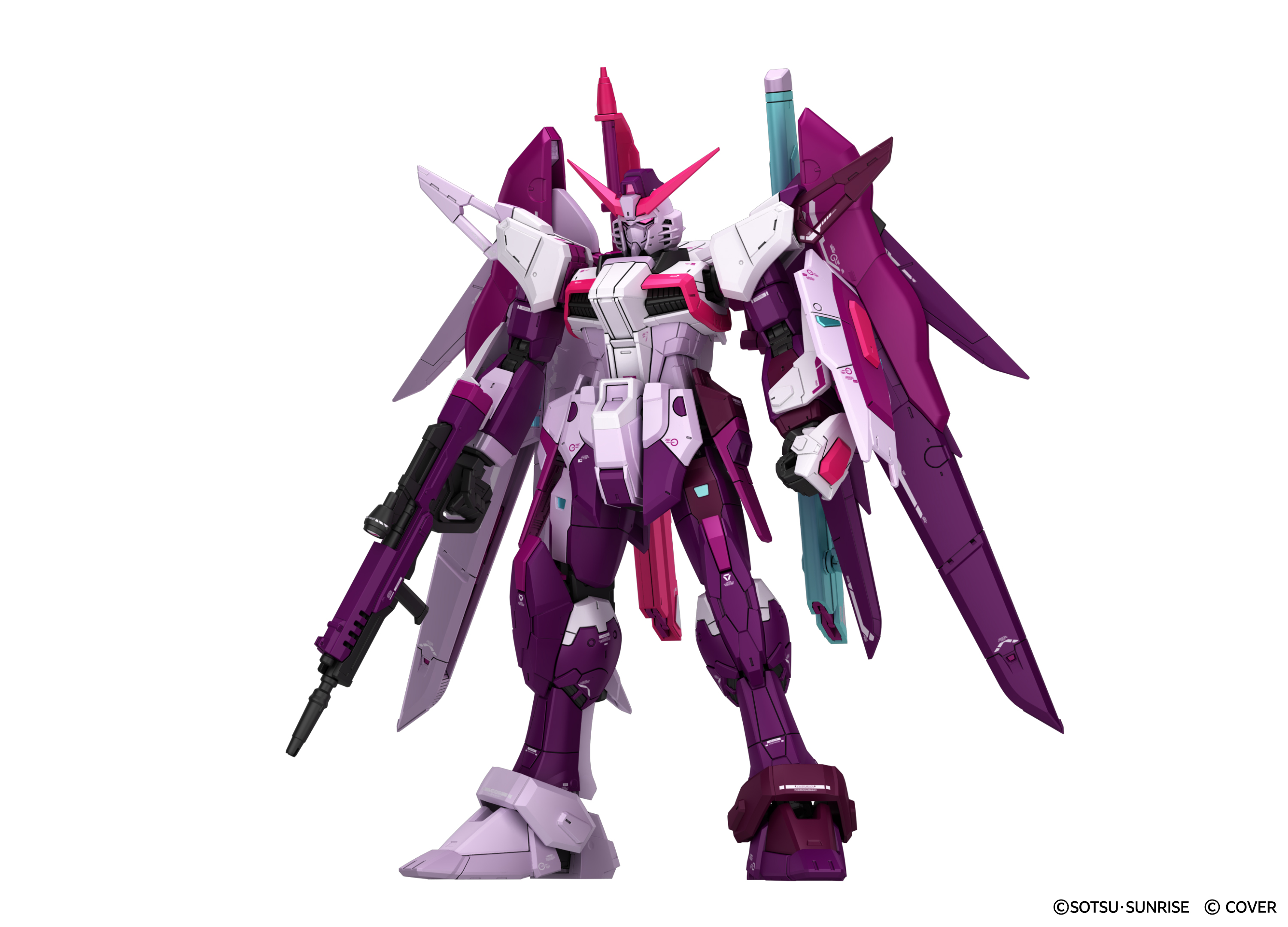 『ガンダム』×「ホロライブ」コラボ第2弾MS&タレントが公開。ぺこらカラーのユニコーンガンダムなど6機体_006