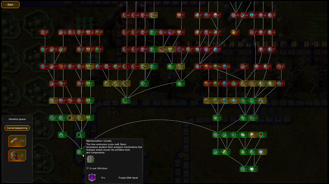 『Factorio』ライクな工場建設を“昆虫型の生物”で構築するゲーム『Swarmdustry』が面白そう_009