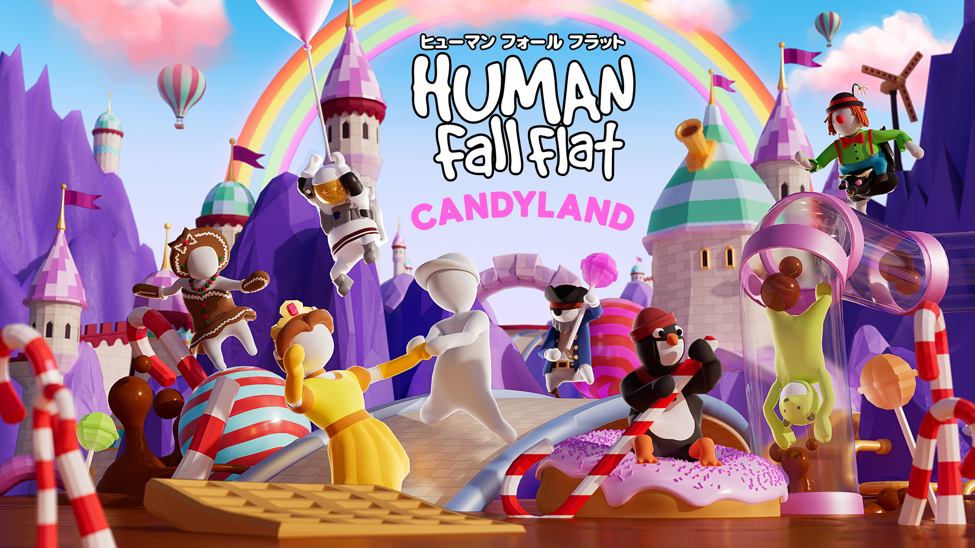 『ヒューマン フォール フラット』Steamで70%セール。5月14日よりPS5/PS4版にてステージとスキンの無料アップデート_007
