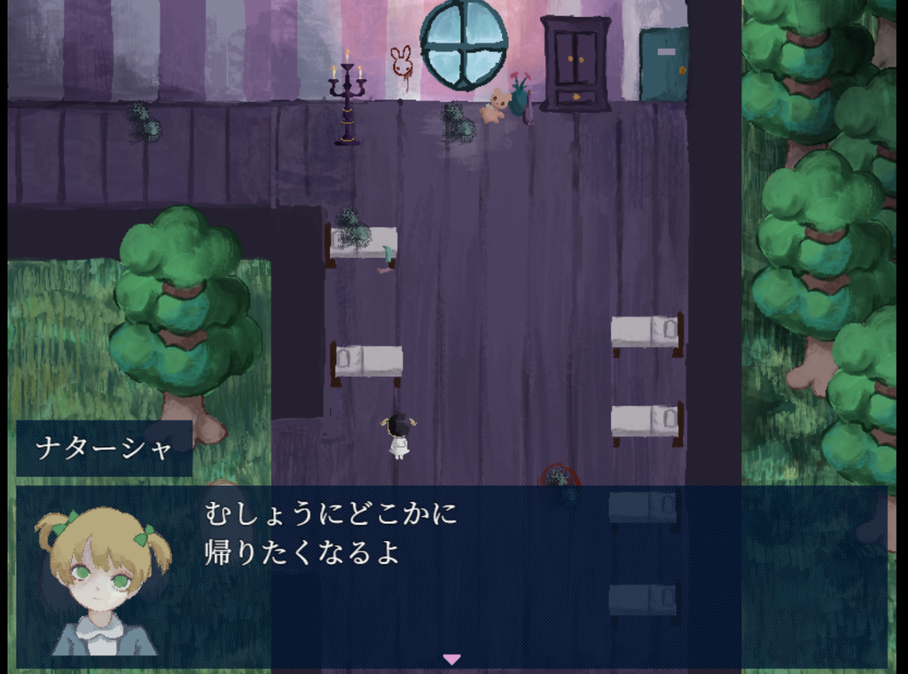 廃教会に暮らす少女たちの姿を描くホラーアドベンチャーゲーム『Rabbit Circle』が不気味すぎる_001