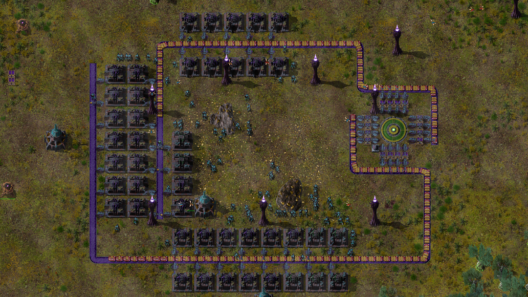 『Factorio』ライクな工場建設を“昆虫型の生物”で構築するゲーム『Swarmdustry』が面白そう_008