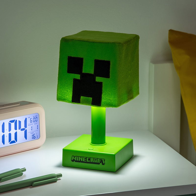 『マイクラ』“チキンジョッキー”が輝くフィギュアライトがブロック調でかわいい_006