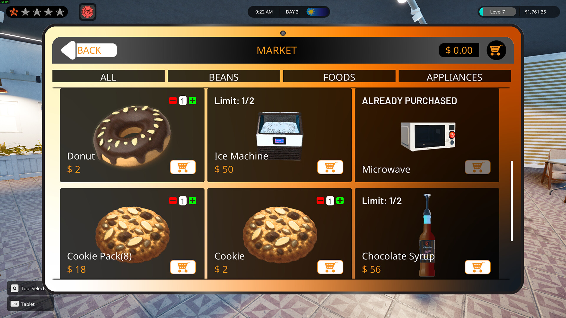 カフェ店員として働き人気店を目指すシミュレーションゲーム『Cafe Crew Simulator』が面白そう_002