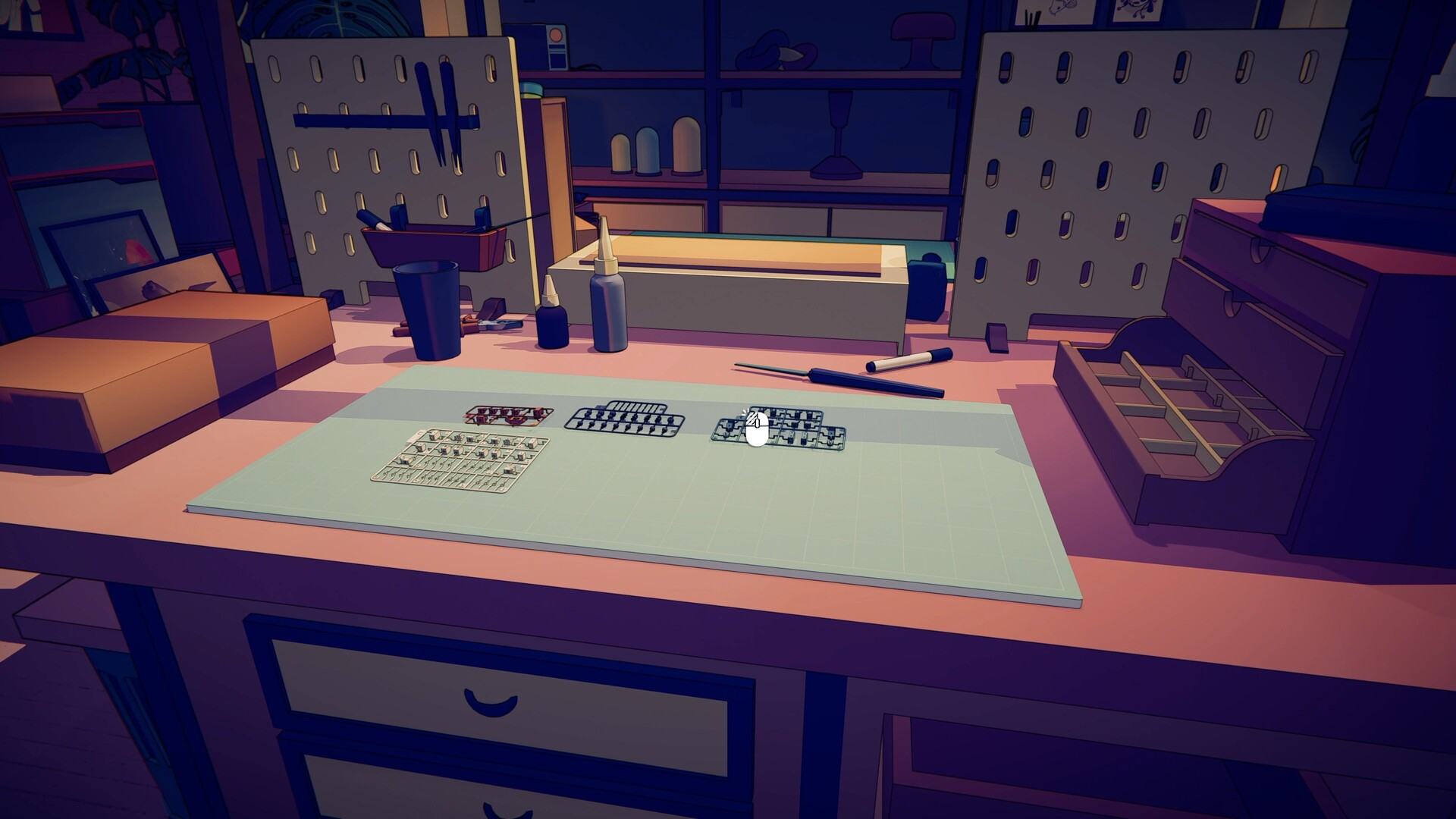 “プラモデル”の組み立てから鑑賞までできるゲーム『Model Kit Studio』のプレイテストが実施中_006