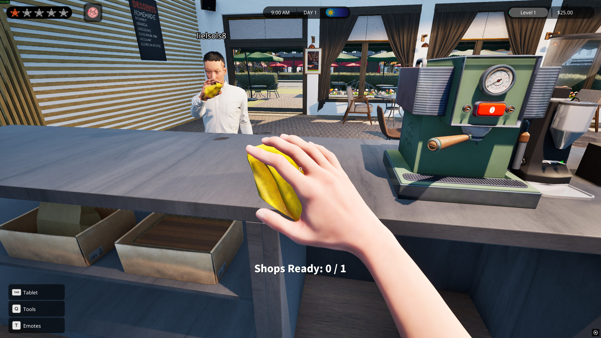 カフェ店員として働き人気店を目指すシミュレーションゲーム『Cafe Crew Simulator』が面白そう_005