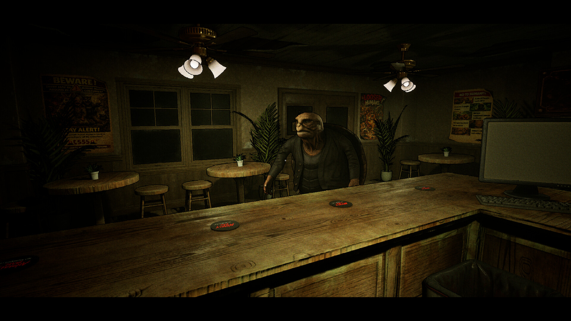 バー経営ホラーゲーム『Animaly Bar: NO HUMANITY!』体験版がSteamにて配信中_006