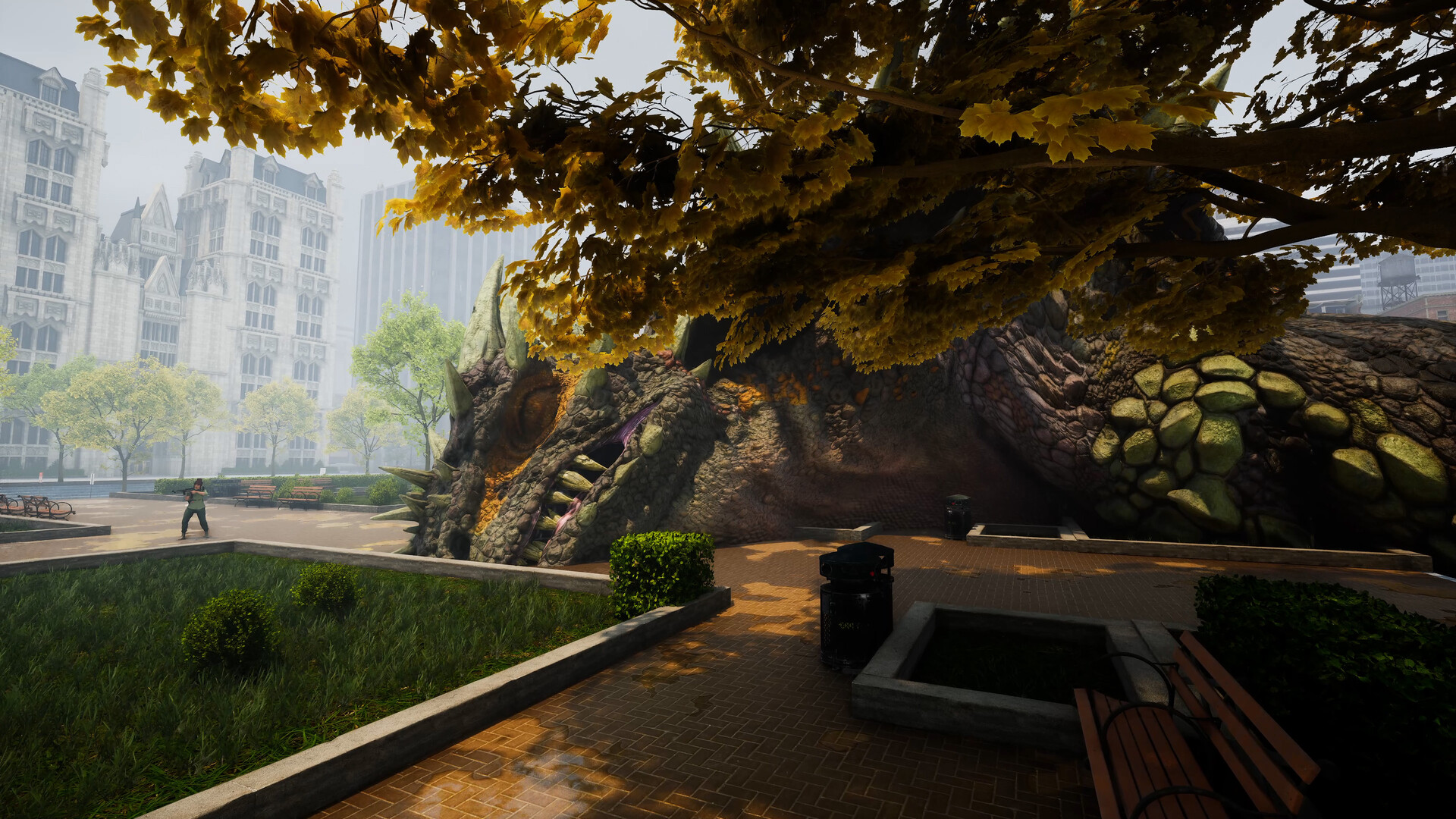 巨大な“怪獣”たちから都市を防衛するアクションゲーム『BeastLink』が発表_002
