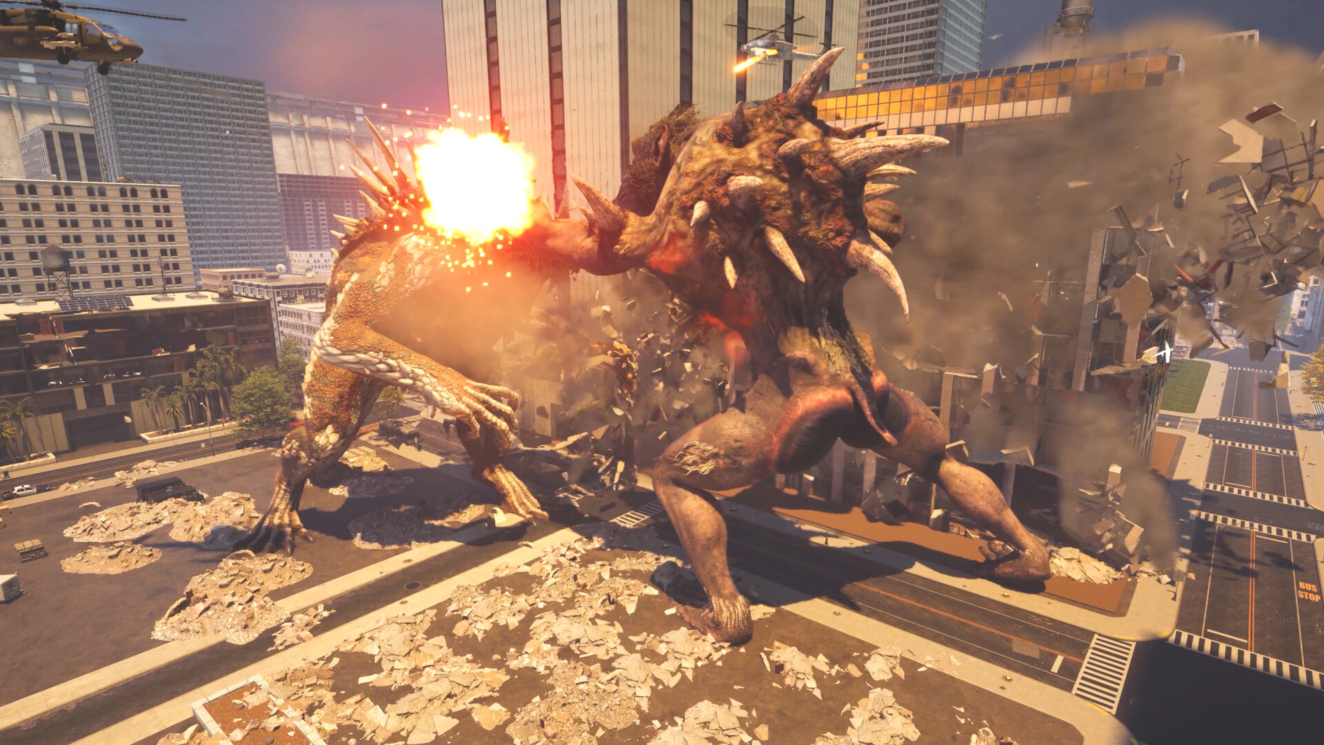 巨大な“怪獣”たちから都市を防衛するアクションゲーム『BeastLink』が発表_001
