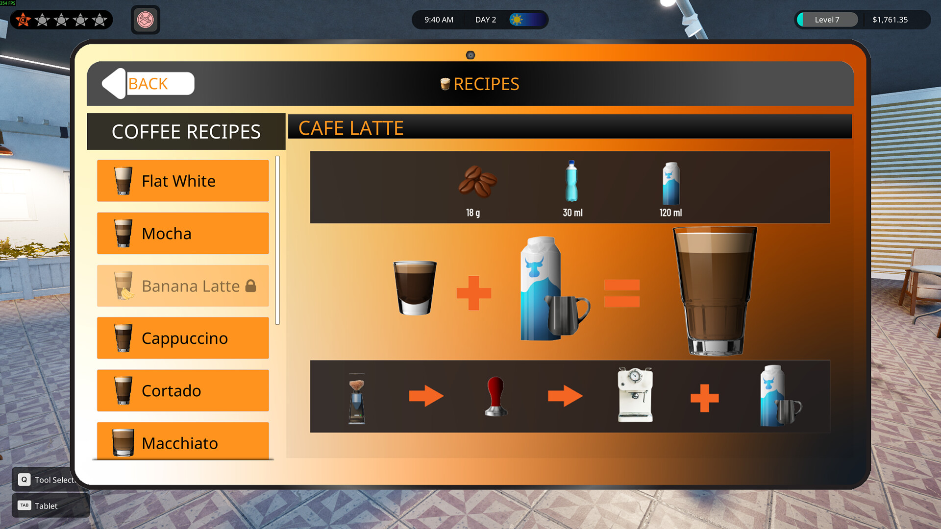 カフェ店員として働き人気店を目指すシミュレーションゲーム『Cafe Crew Simulator』が面白そう_004
