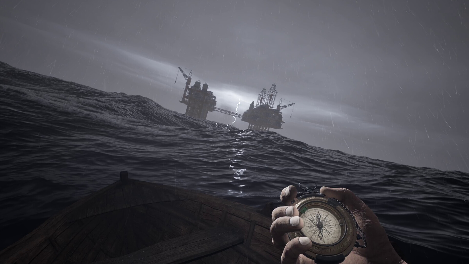 “深海生物”が潜む海を小さなボートで進むサバイバルホラーゲーム『Open Waters』が怖すぎる_003