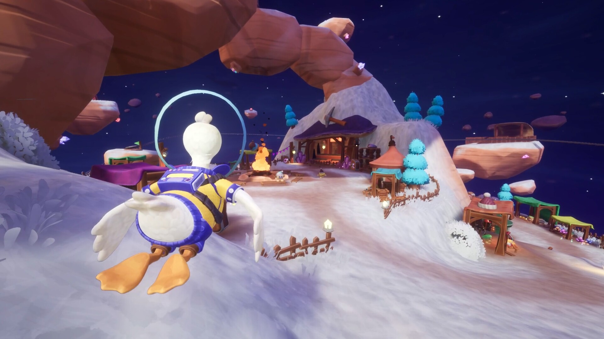 社畜だった“アヒル”の宇宙飛行士が未知の惑星を冒険するゲーム『Duck Side of the Moon』がかわいい_002